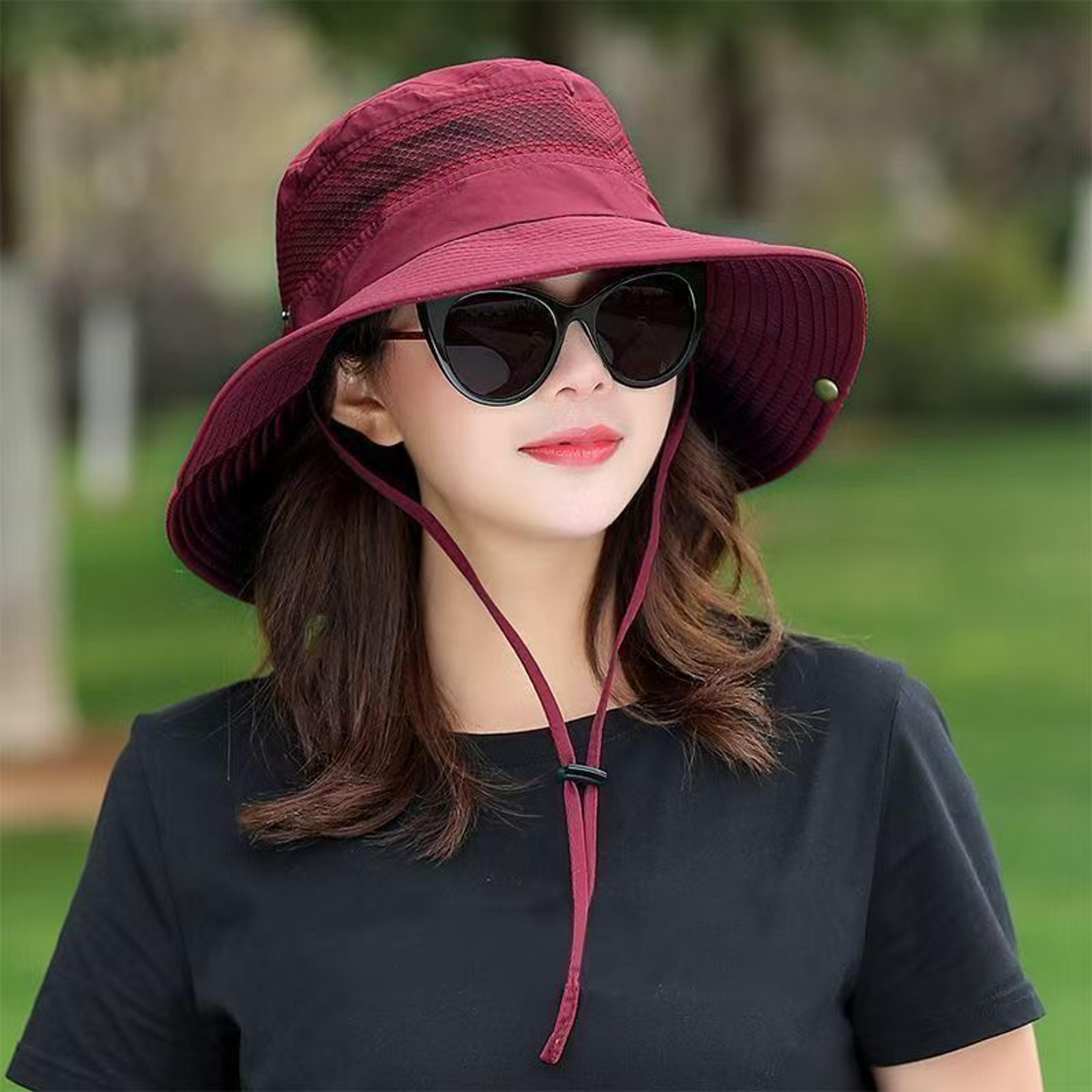 ultimate wide brim sun hat with neck flap