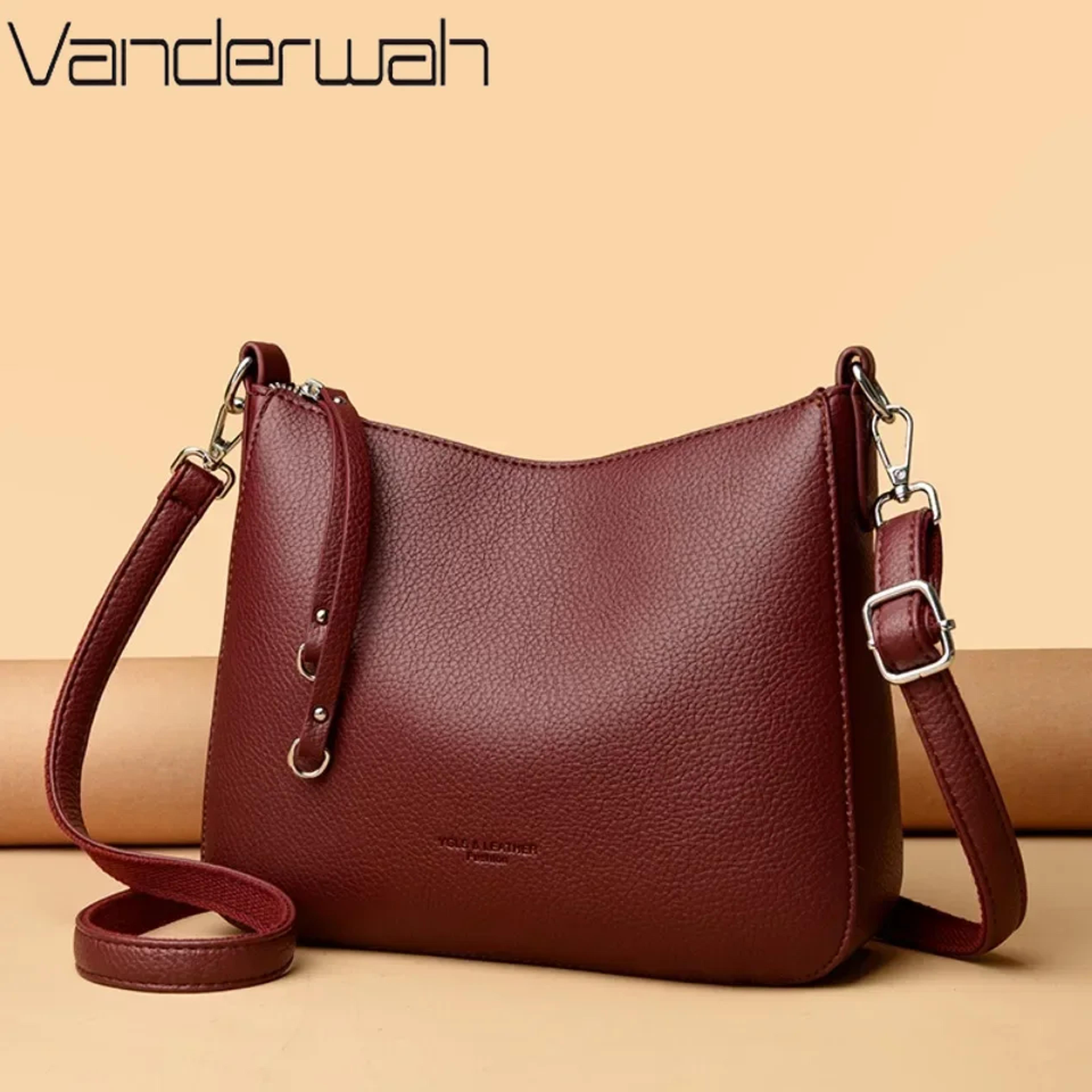 luxury leather crossbody shoulder bag commuter tote