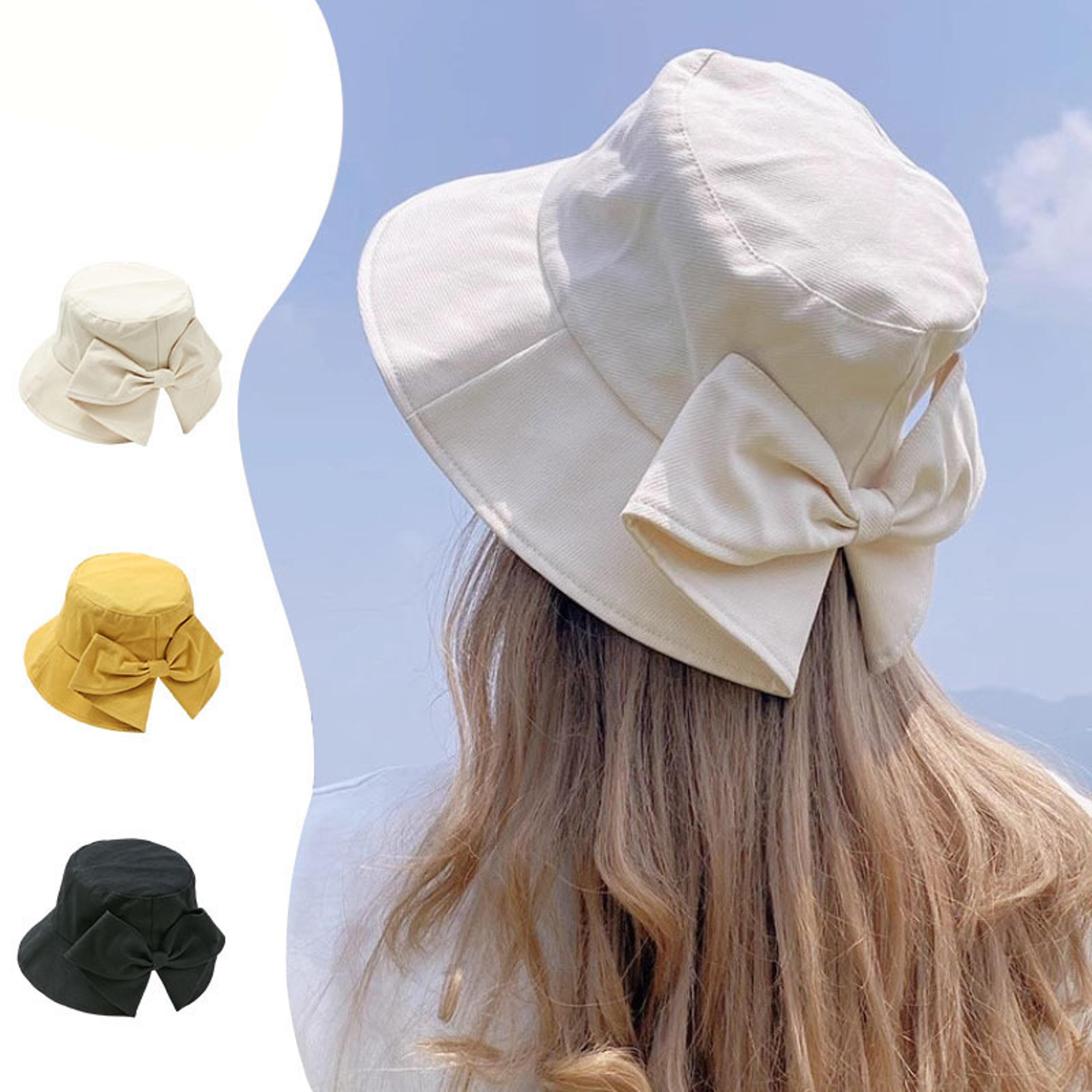 luxeshade foldable wide brim sun hat – uv protection cotton bucket cap