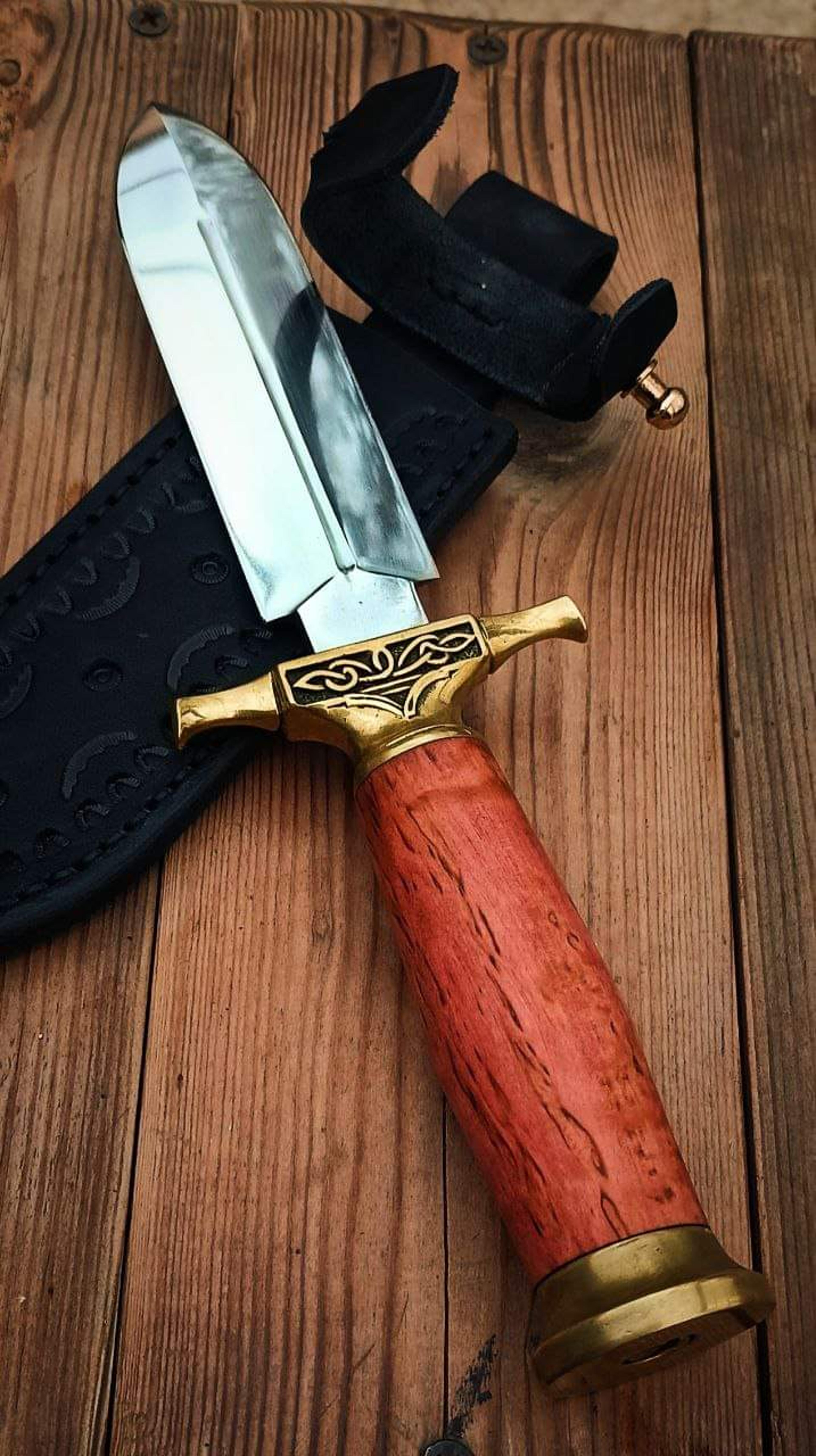 "stainless-steel-knife"hunting-knife-with sheath"fixed-blade-camping-knife, bowie-knife, handmade-knives, gifts-for-men.