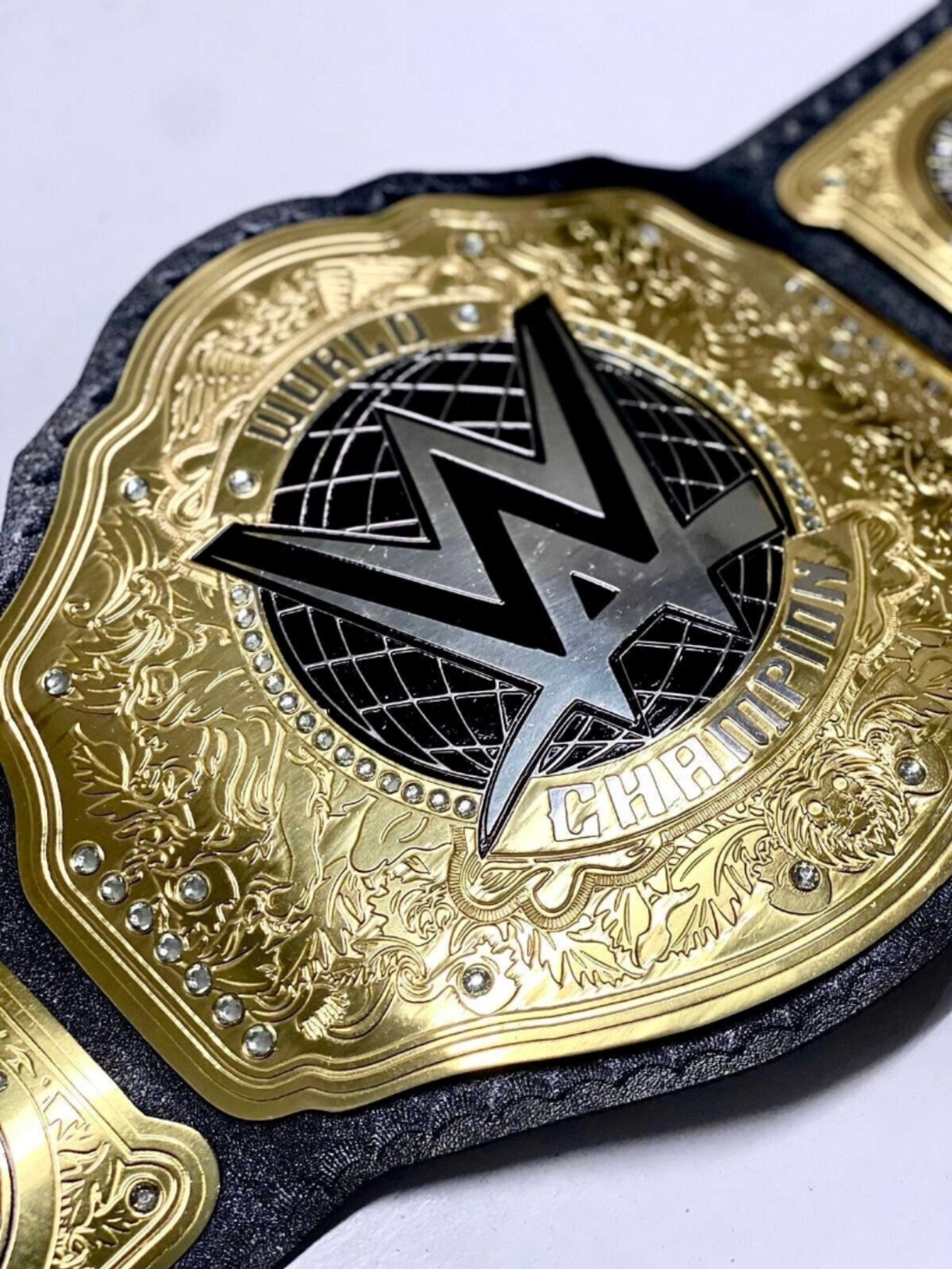 world heavyweight championship belt 2mm brass, heavyweight championship belt replica, gift for men.