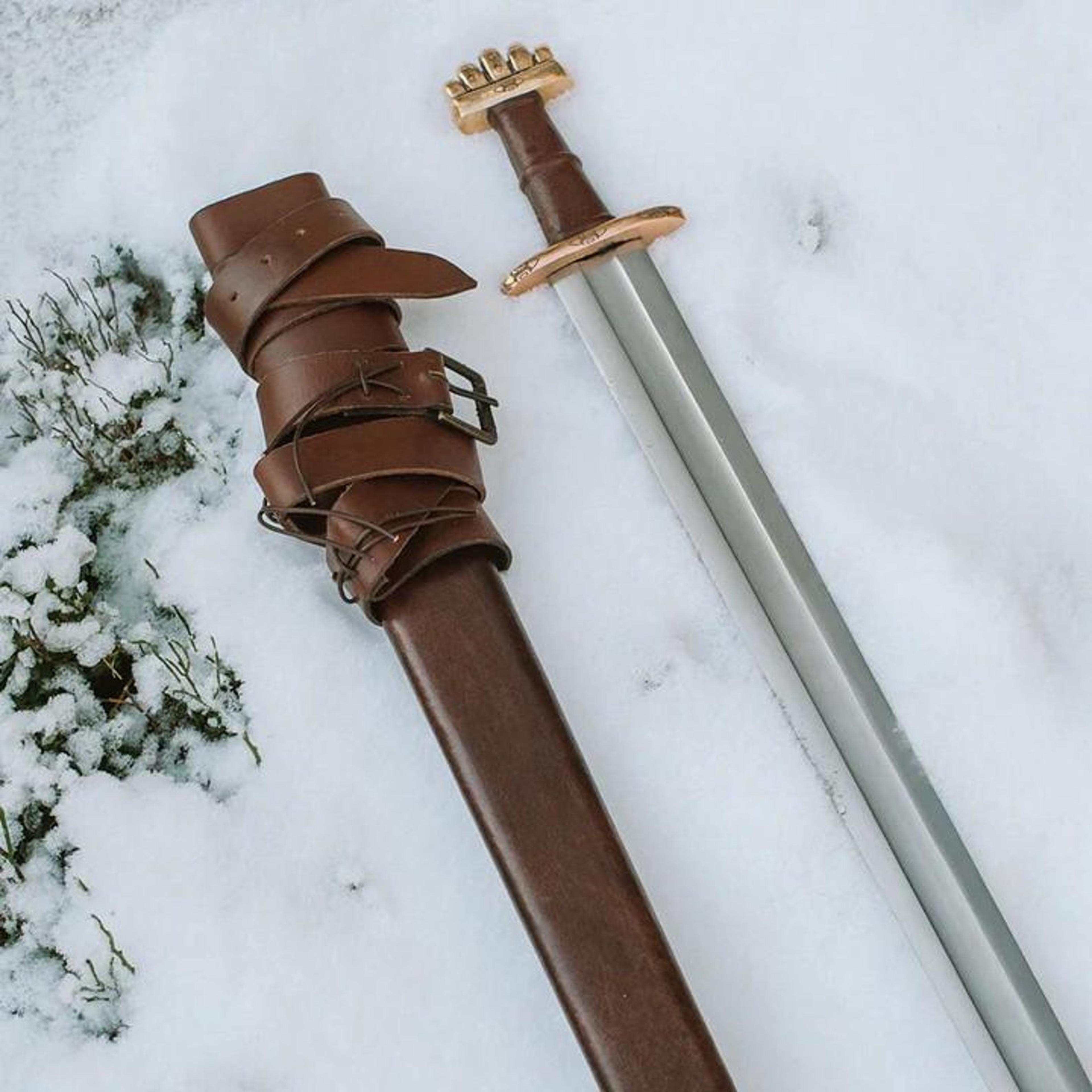 handmade viking sword stainless steel medieval inspired cosplay & display collectible