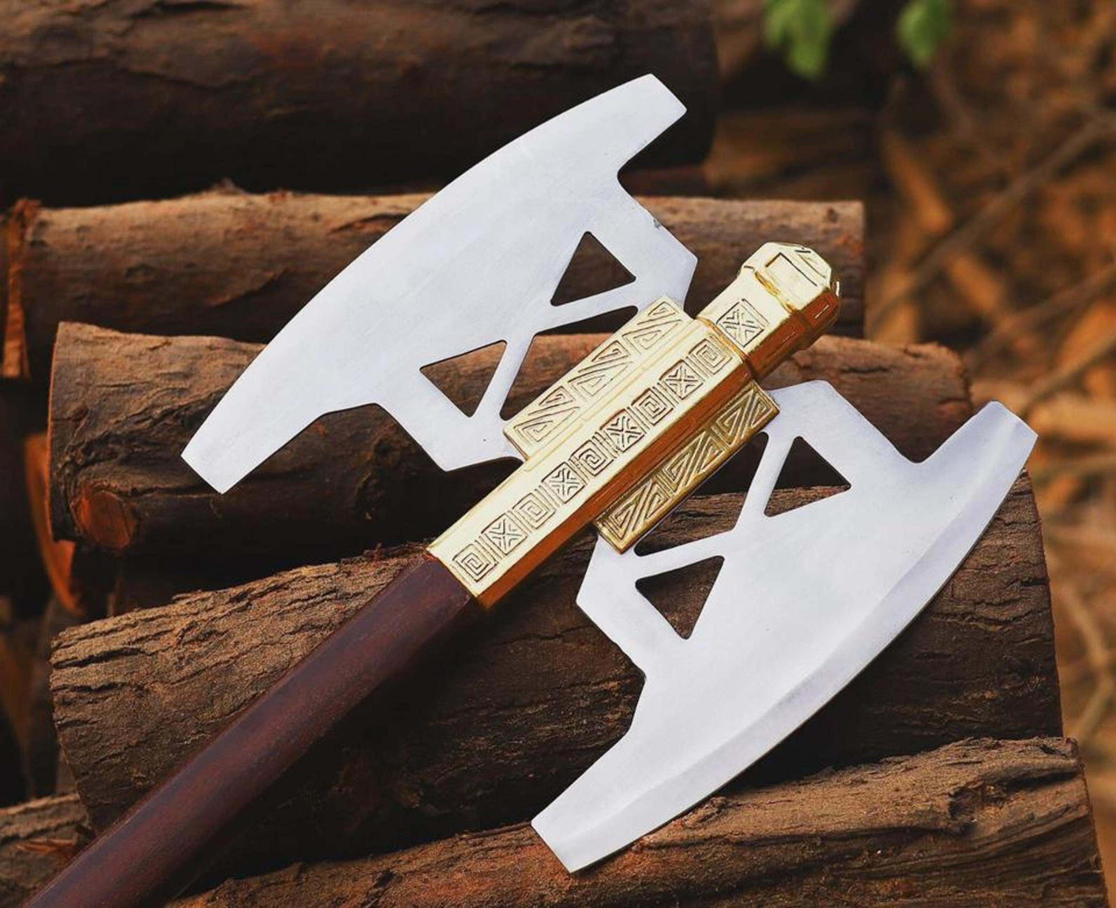 custom gimli battle axe lotr replica stainless steel collector gift for men