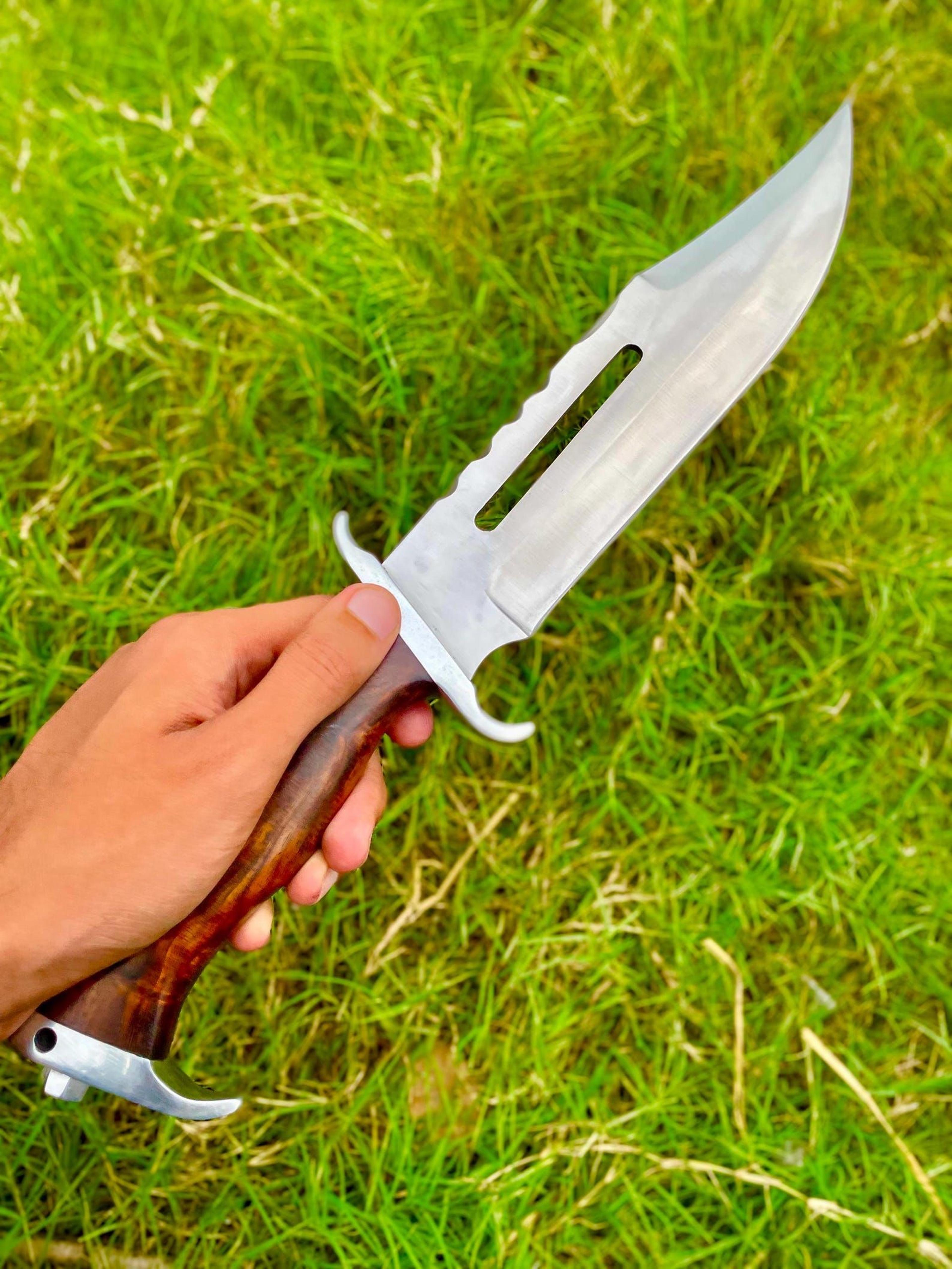 custom rambo style stainless steel survival knife fixed blade collector gift | rambo style hunting knife