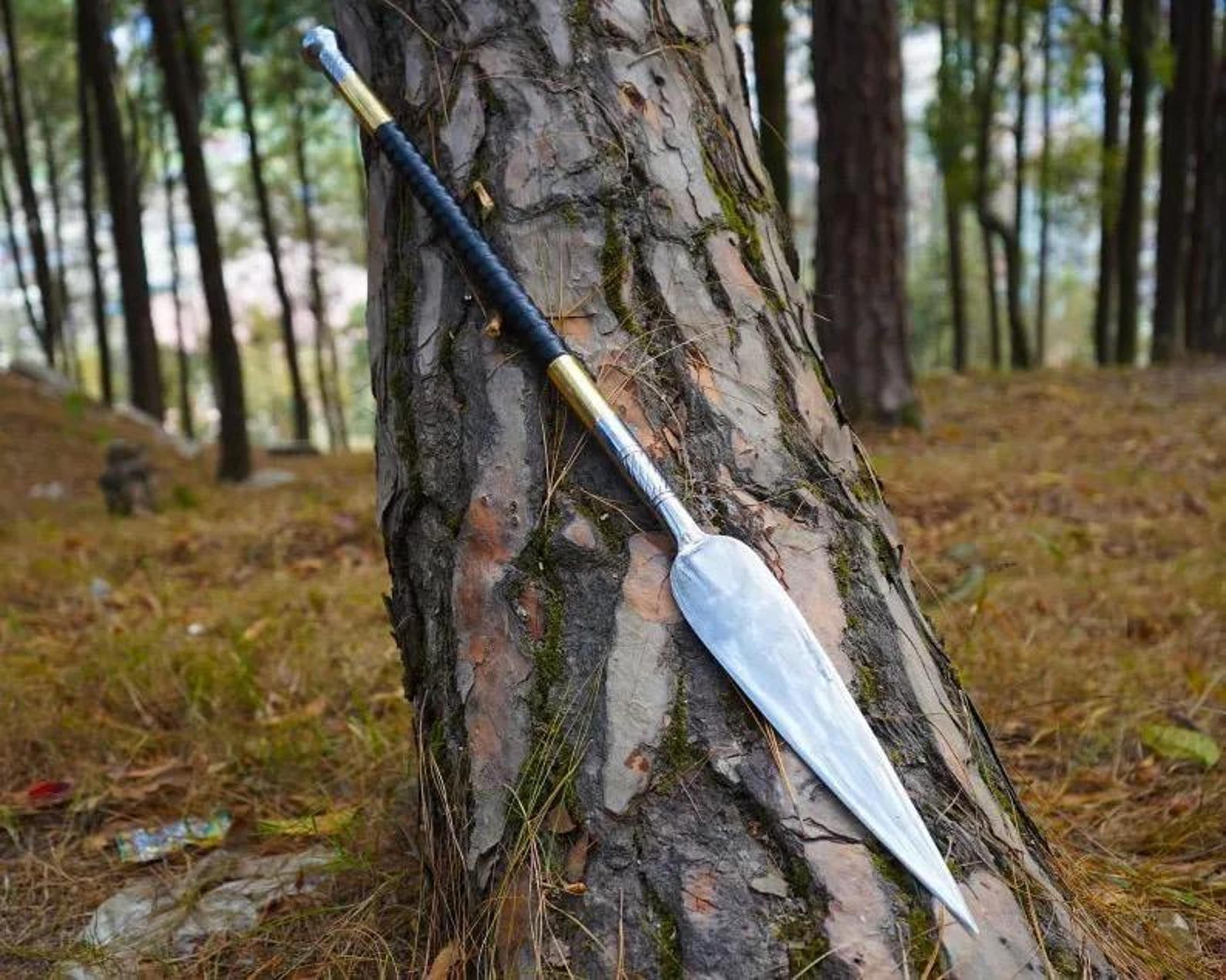 handcrafted medieval european style arming swords with rosewood handle and leather wrap for collectors cosplay and decor