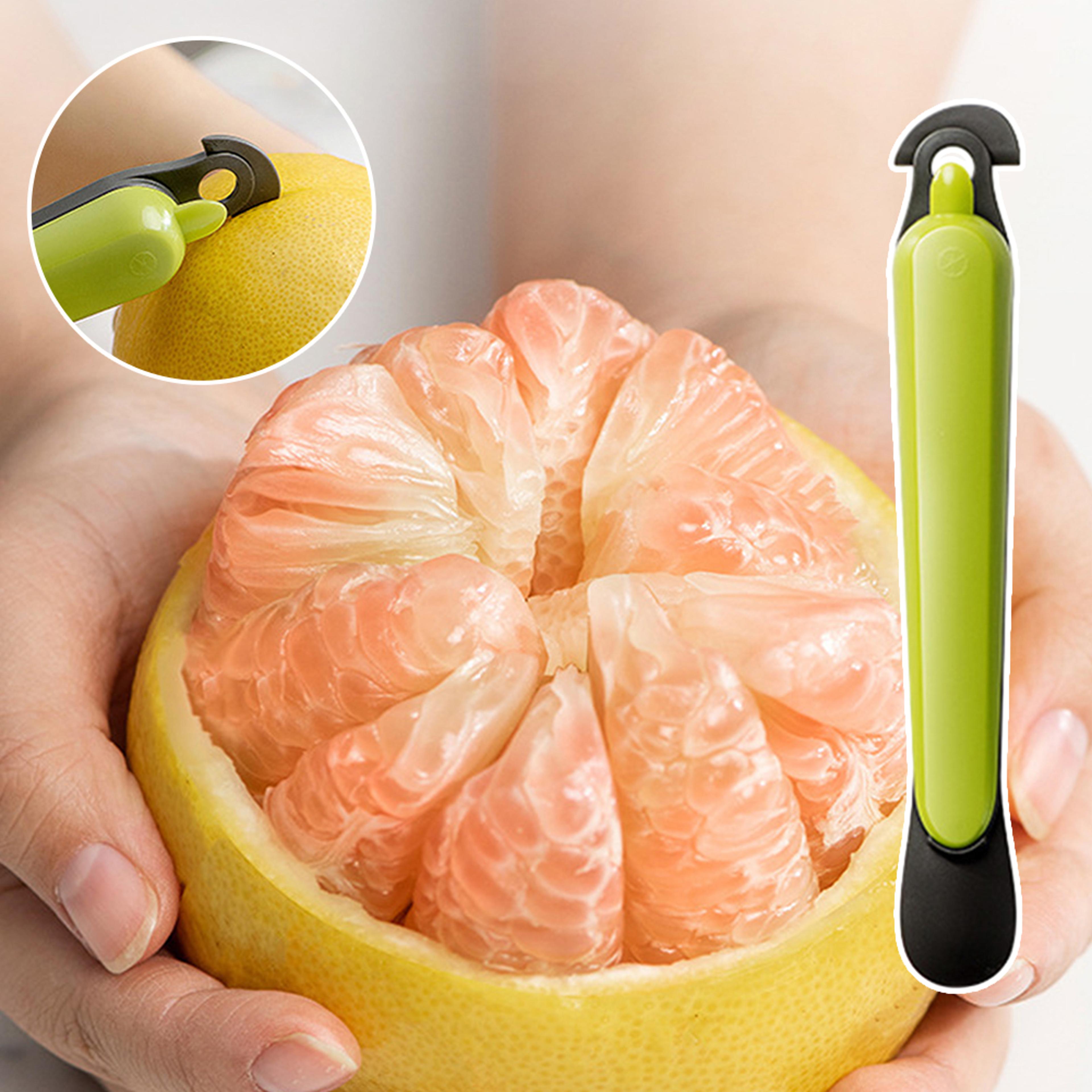 orange peeler, stripper, multi functional peeling knife, citrus cutter, grapefruit lemon orange tool