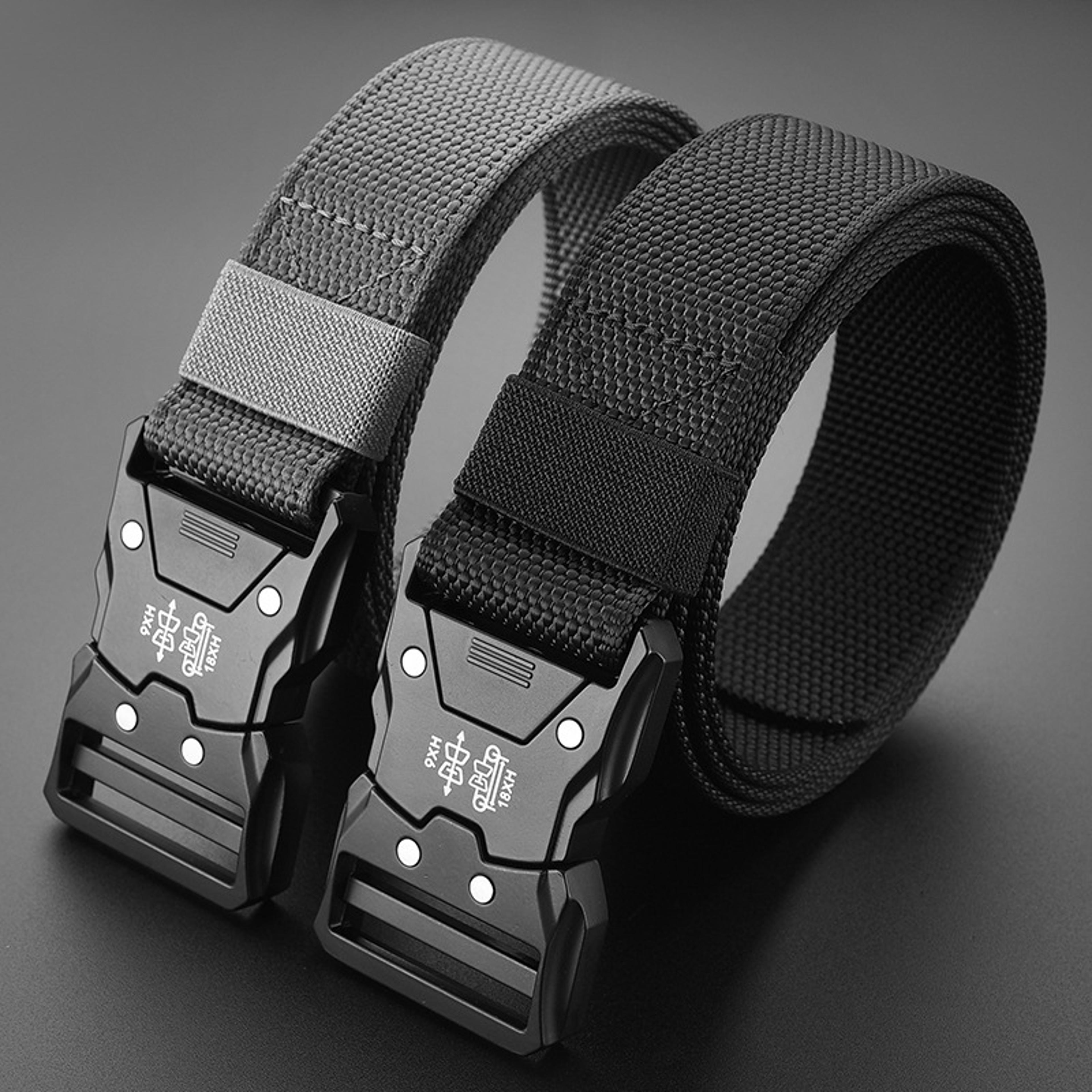 tactical waist belt - durable automatic buckle, perfect for men and women