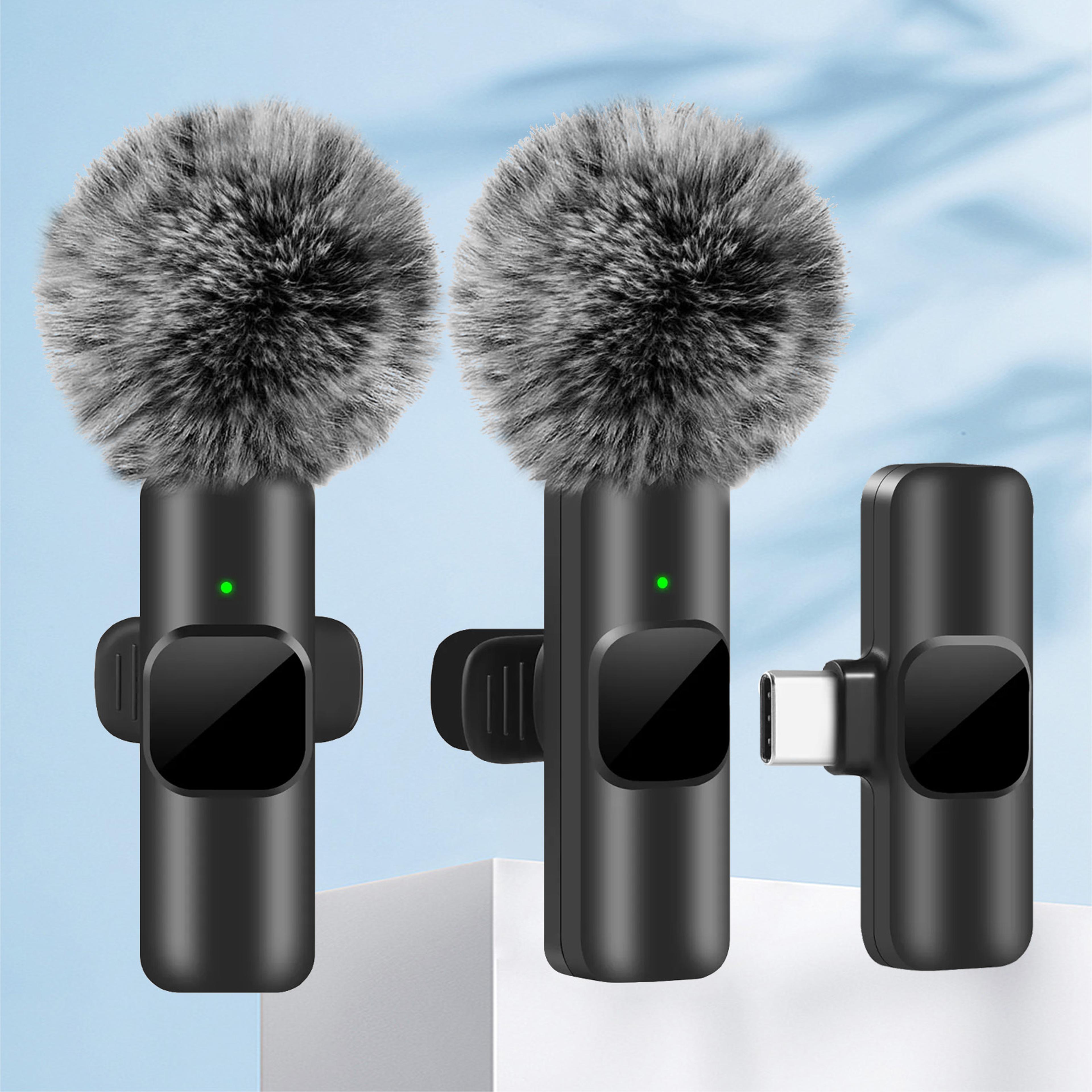 wireless microphone for iphone, android, laptop, and gaming