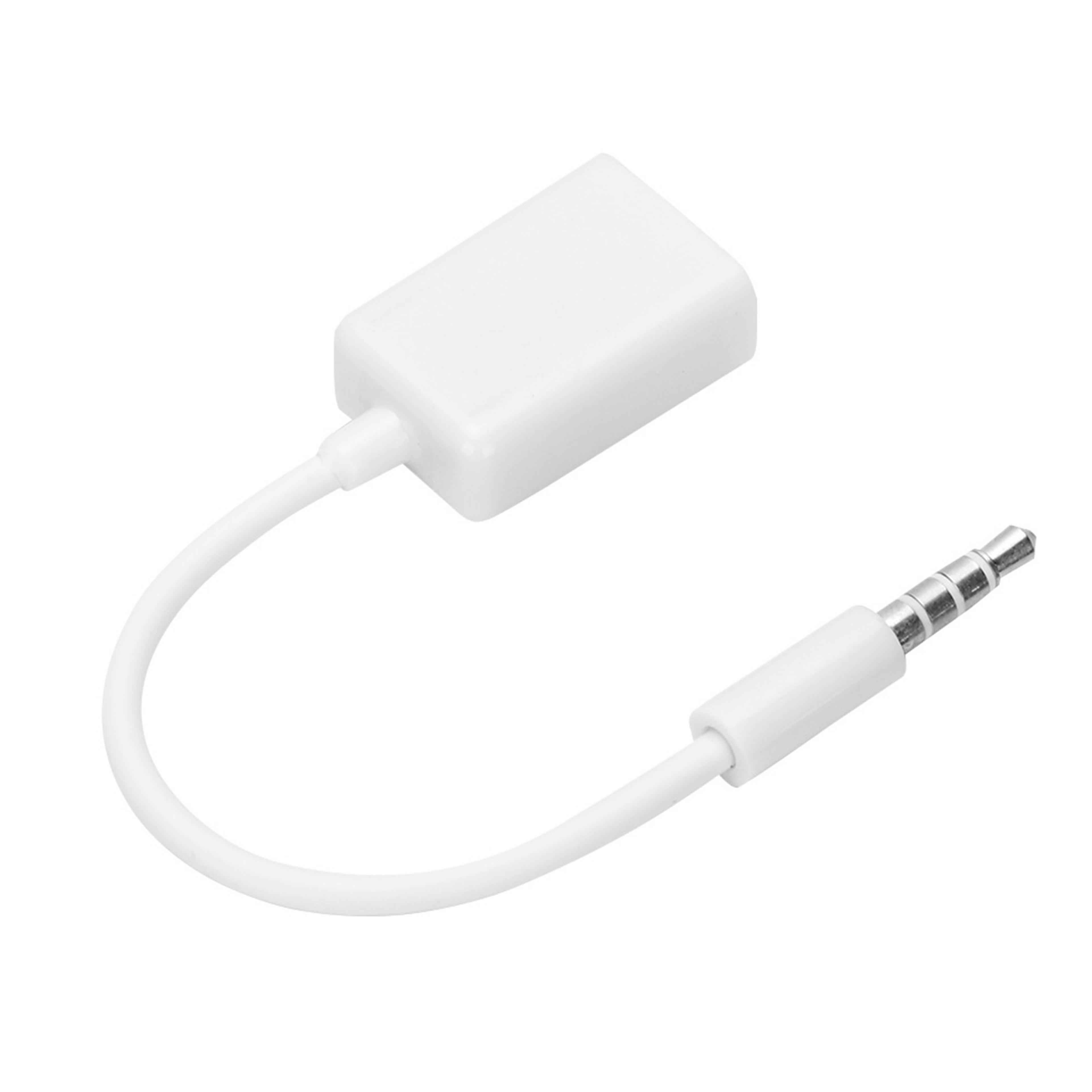 male jack plug to usb female aux audio cable converter adaptor cord, usb to audio adaptor