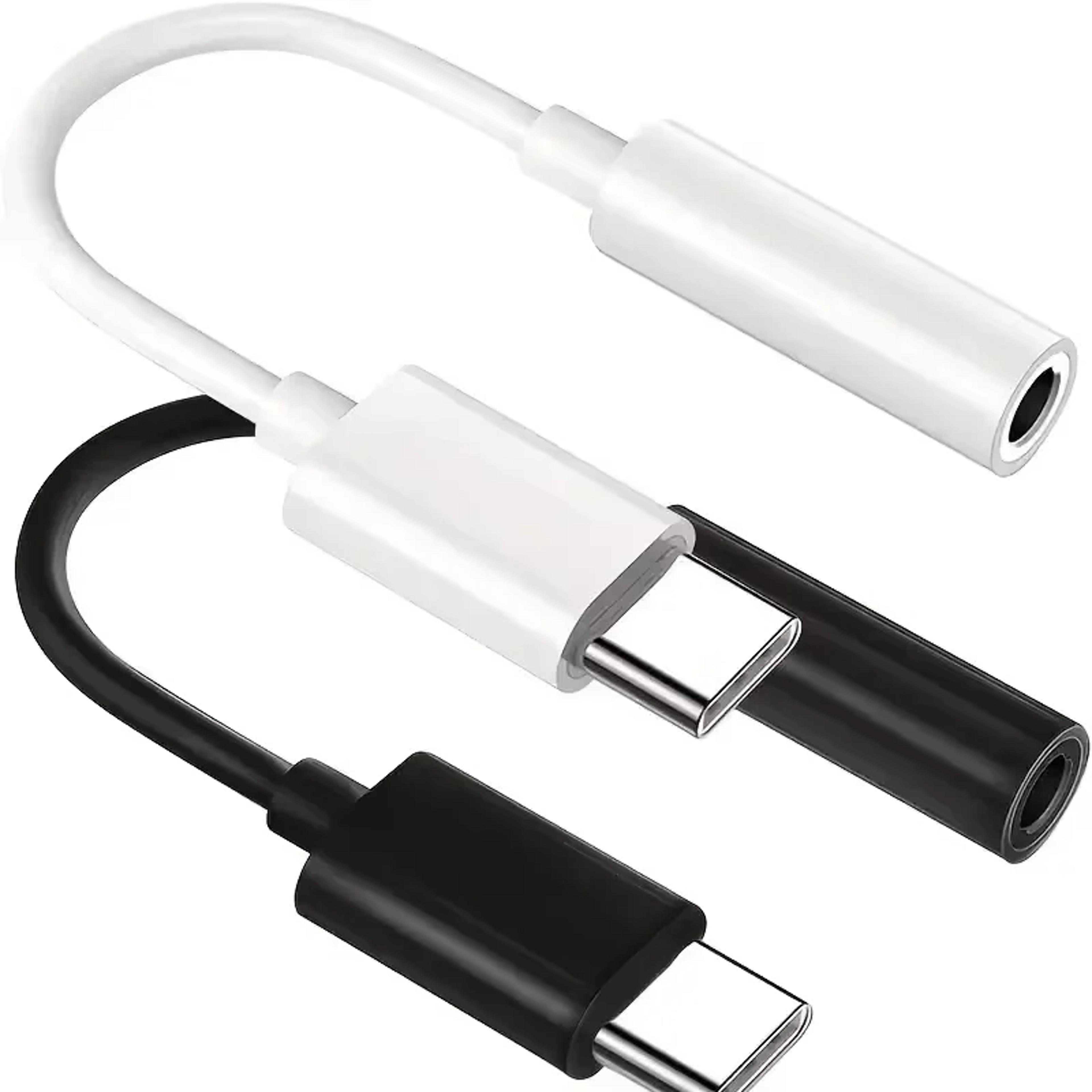 usb-c audio cable converter to jack earphone adaptor
