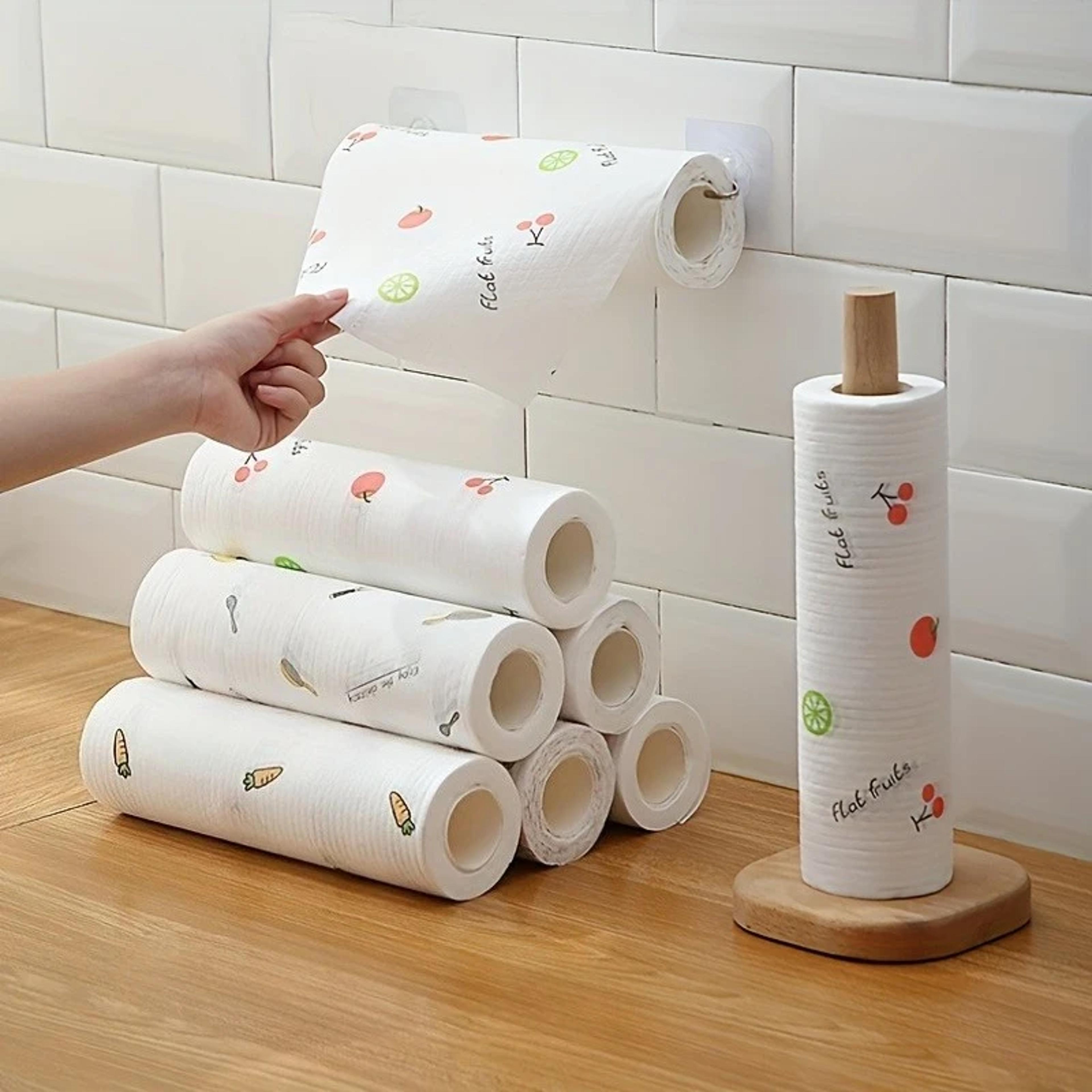reusable high quality dish washing cloth, super large roll kitchen towel