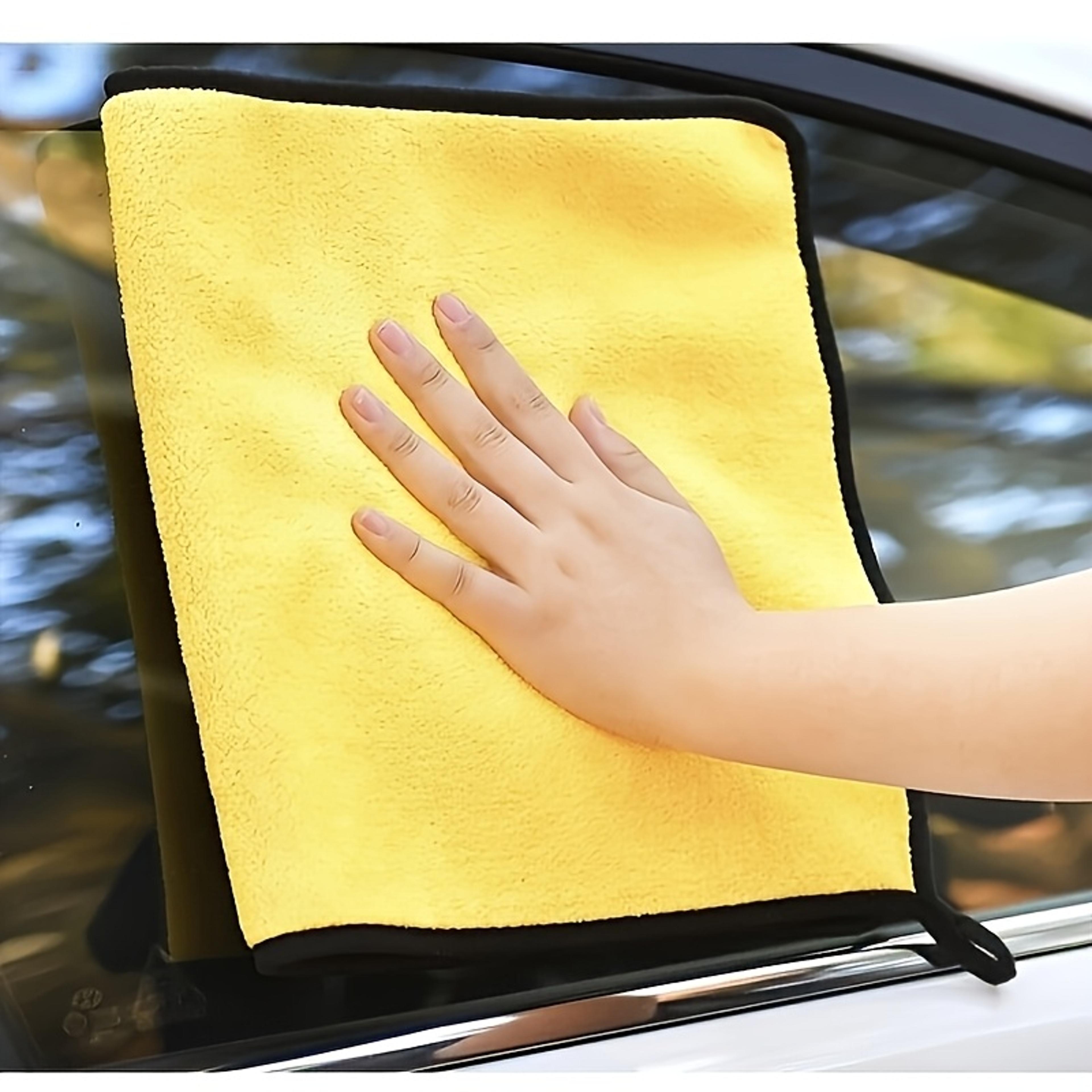microfiber car cleaning towel, absorbent car towel, fine cleaning cloth for cars