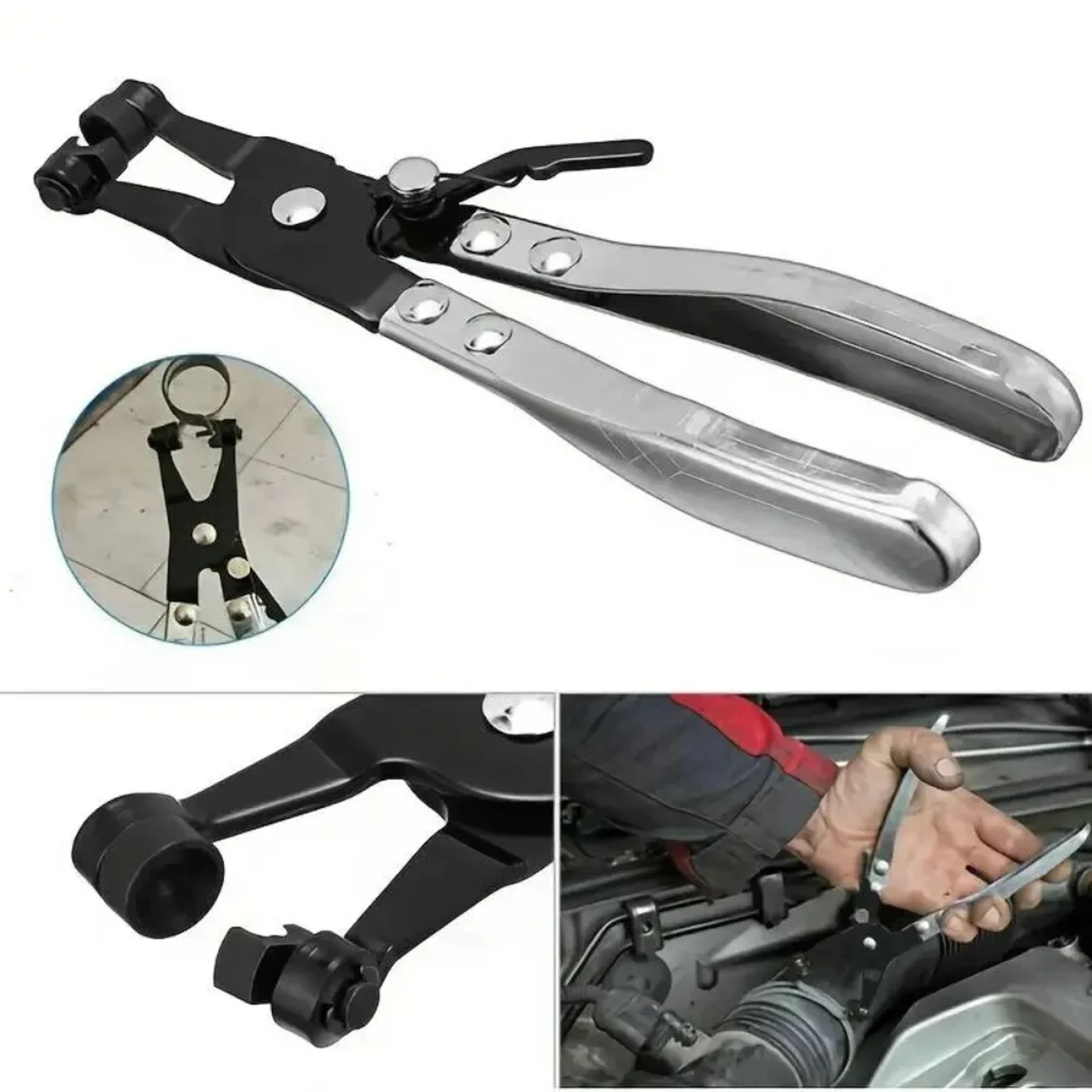 car water pipe hose clip pliers clamp swivel drive jaw locking tool for ring-type hose clamps removal and installation