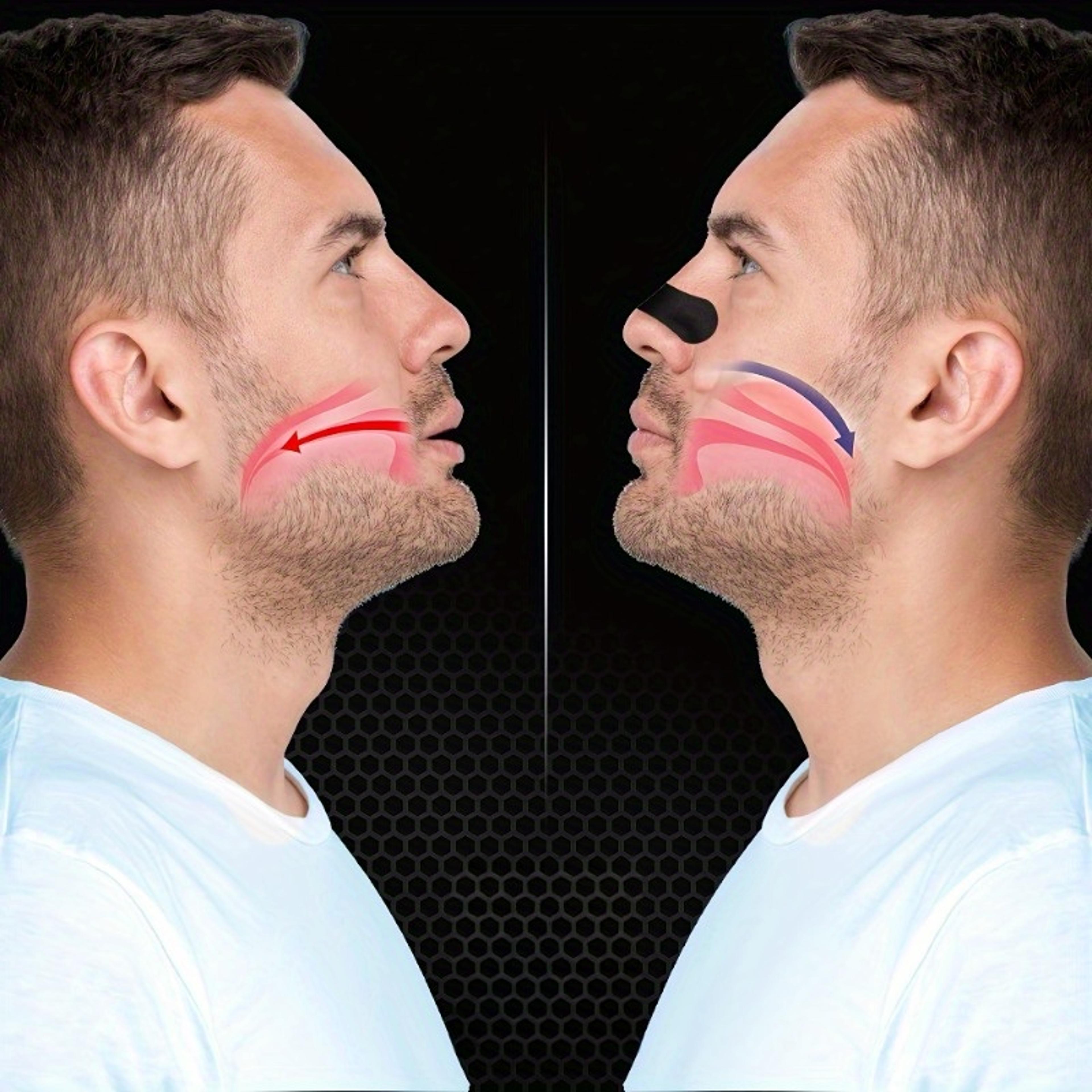 enhanced adhesion sports nasal strips, comfortable design for sports & sleep