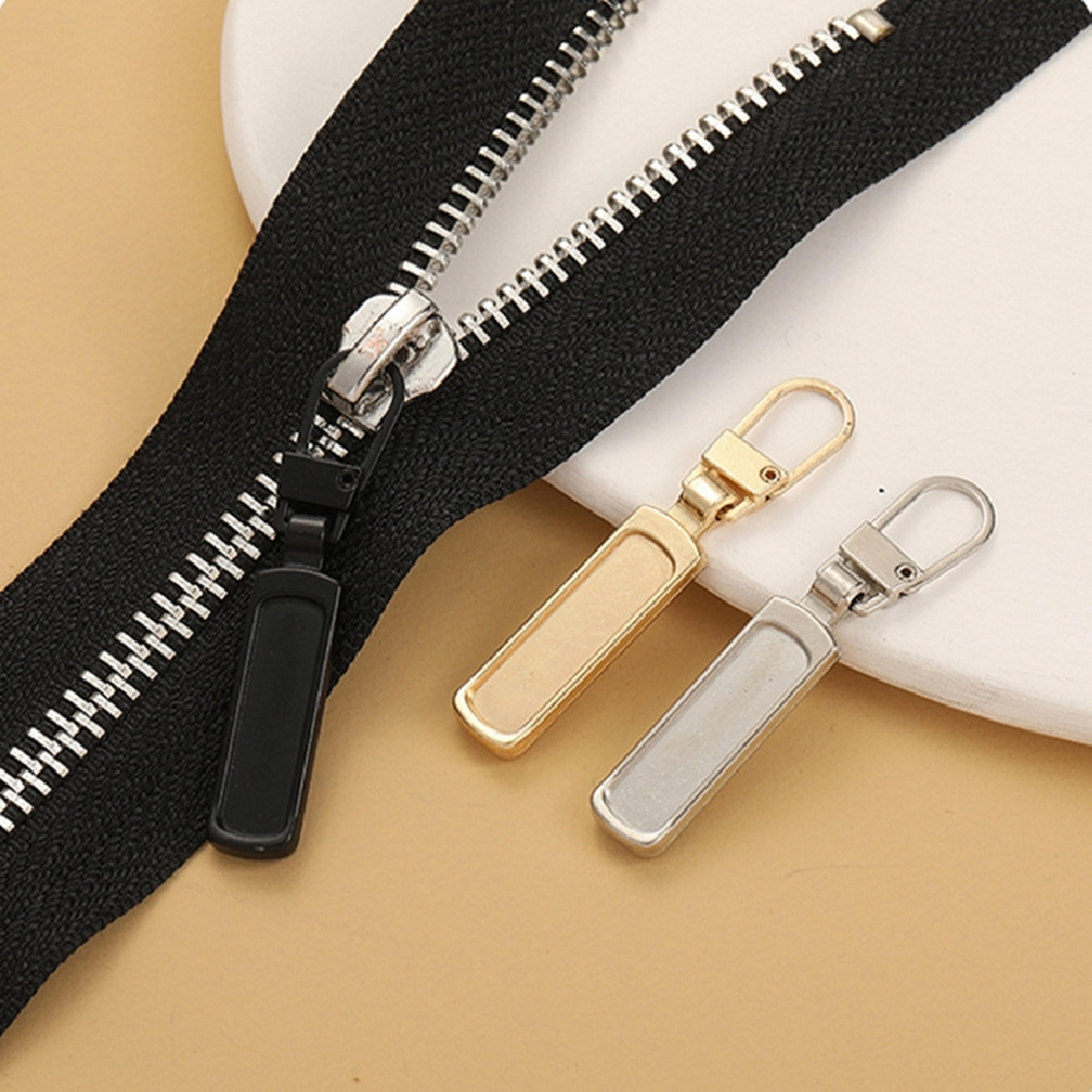 sewing diy detachable zipper head, zipper pull for handbags, suitcases, tents, backpacks