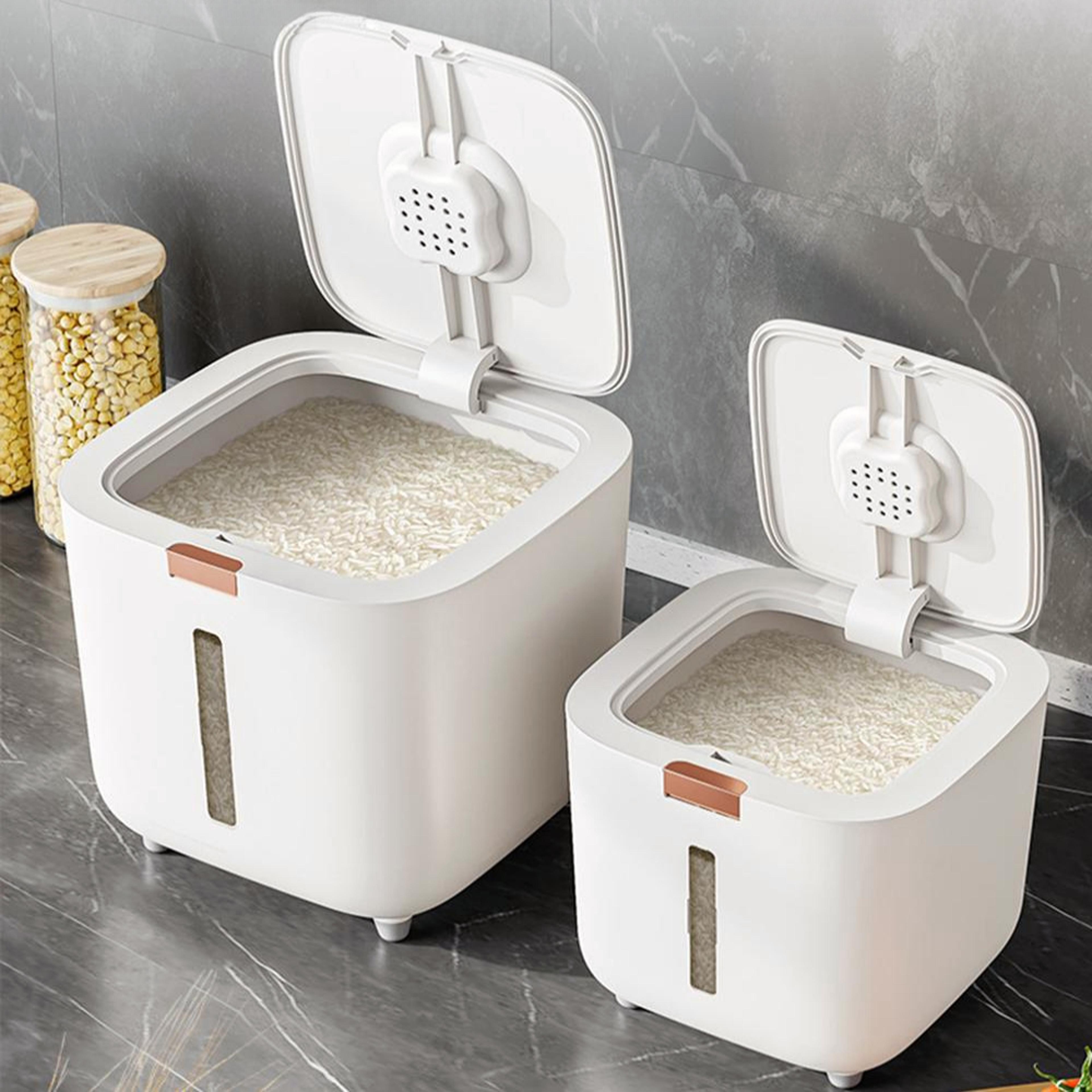 insect proof moisture proof rice box, grain sealed jar kitchen container, storage kitchen container box