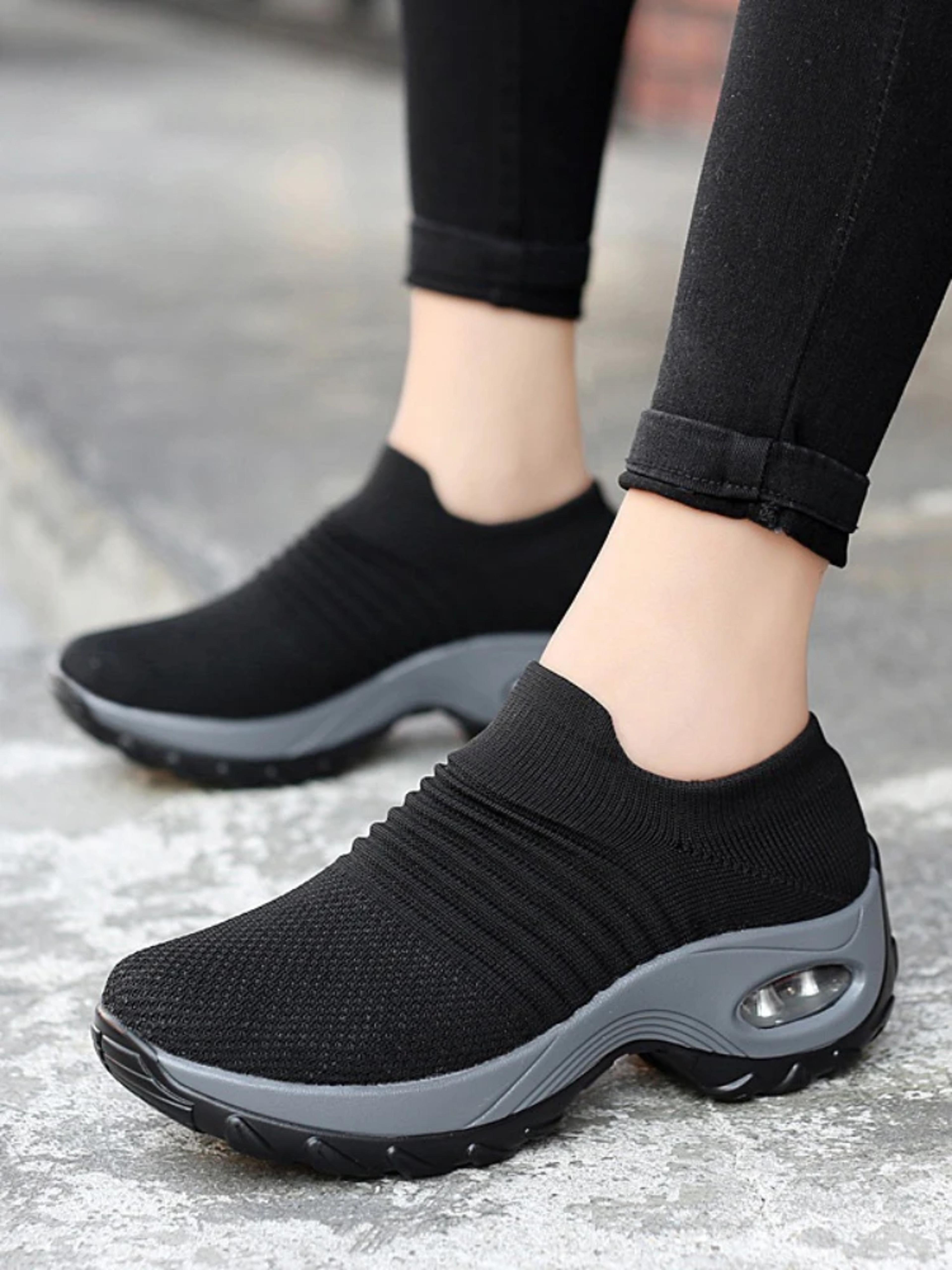 women sneakers, versatile ladies orthopaedic sneakers, platform shoes, casual women shoes, non-slip wear-resistant