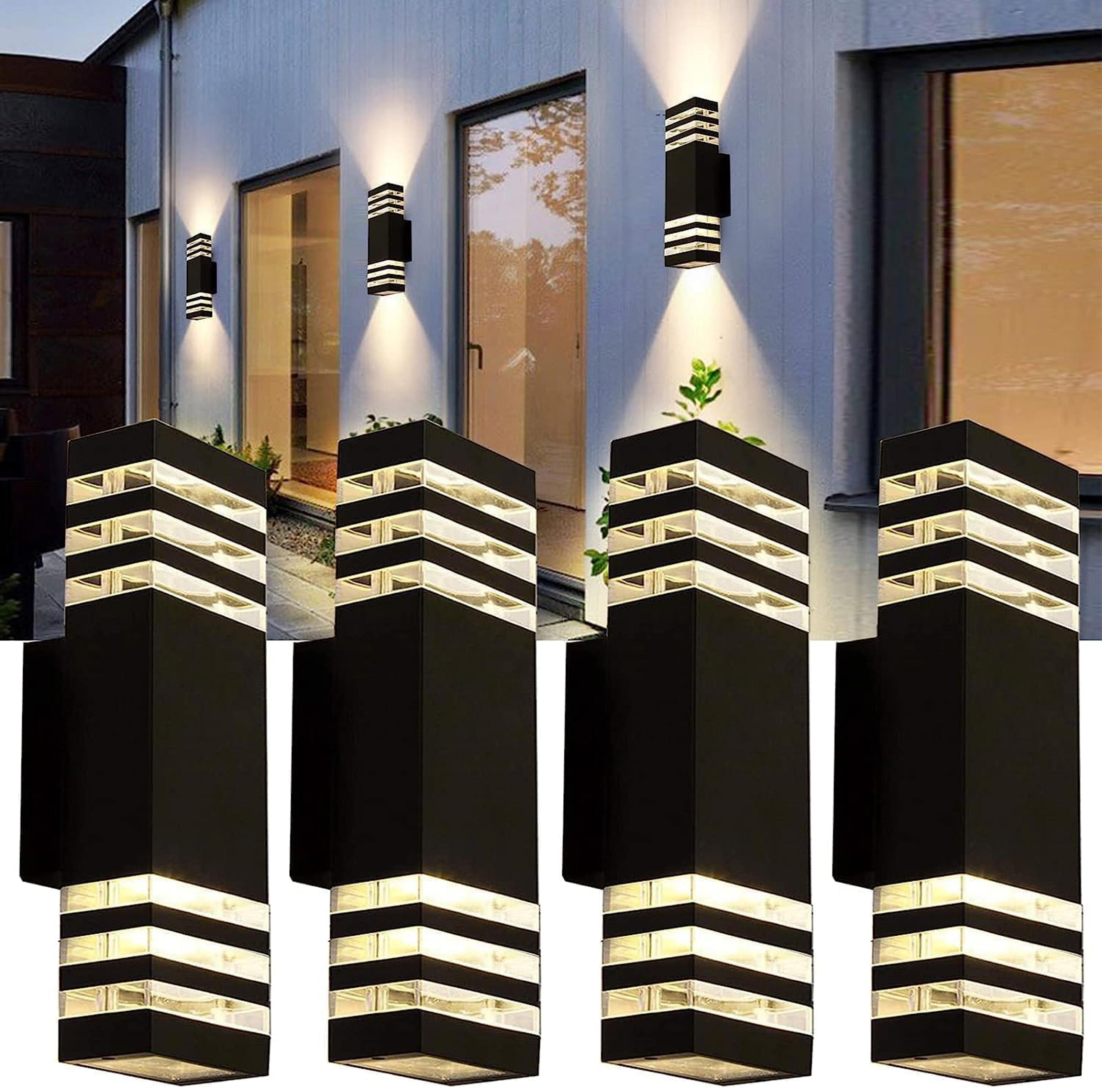 led outdoor water proof wall light, decor socket fixture for external stairs, home lamp, bedroom wall street lighting