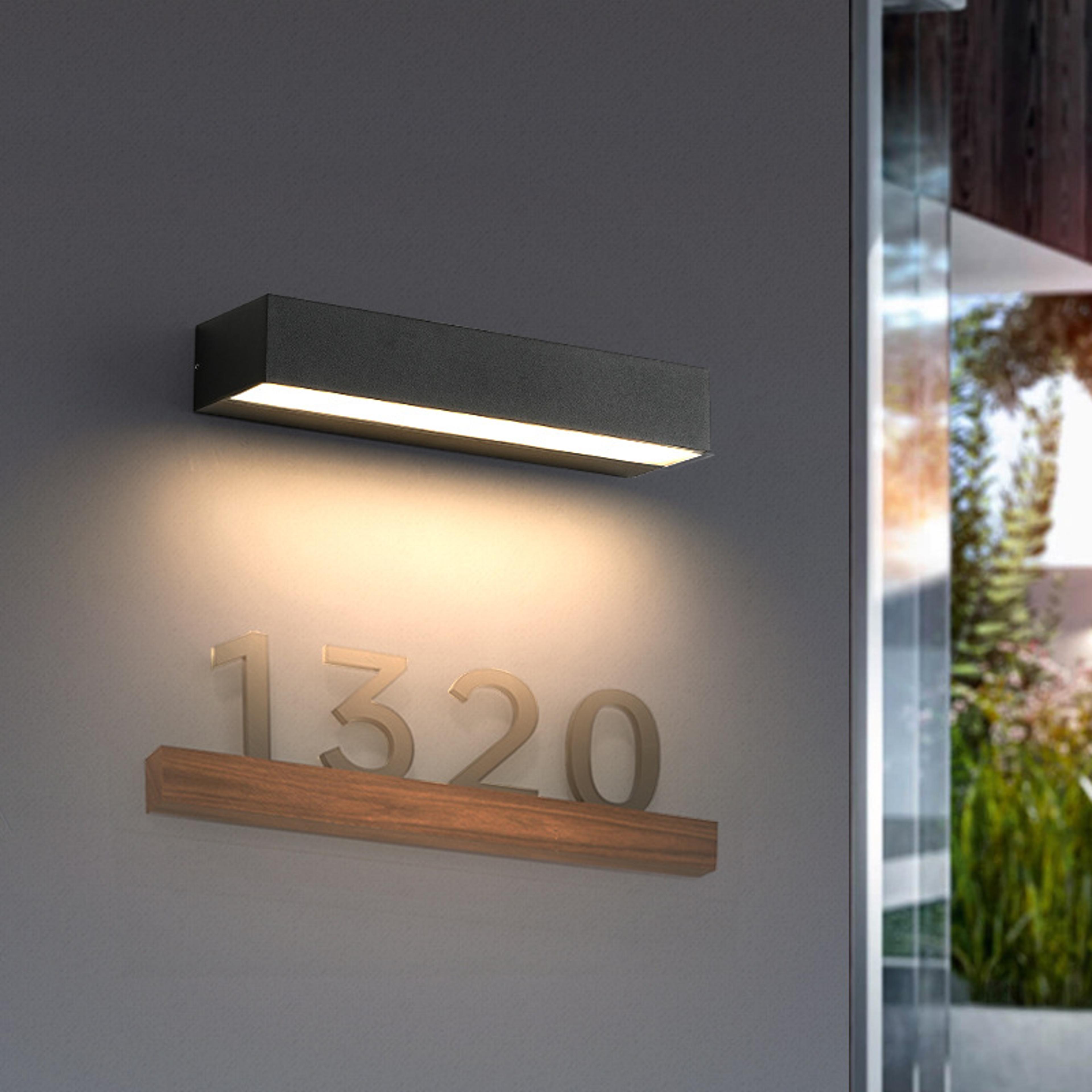 outdoor waterproof wall lamp, porch light, aluminum sconce fixture, stairs lighting, waterproof door wash wall lamp