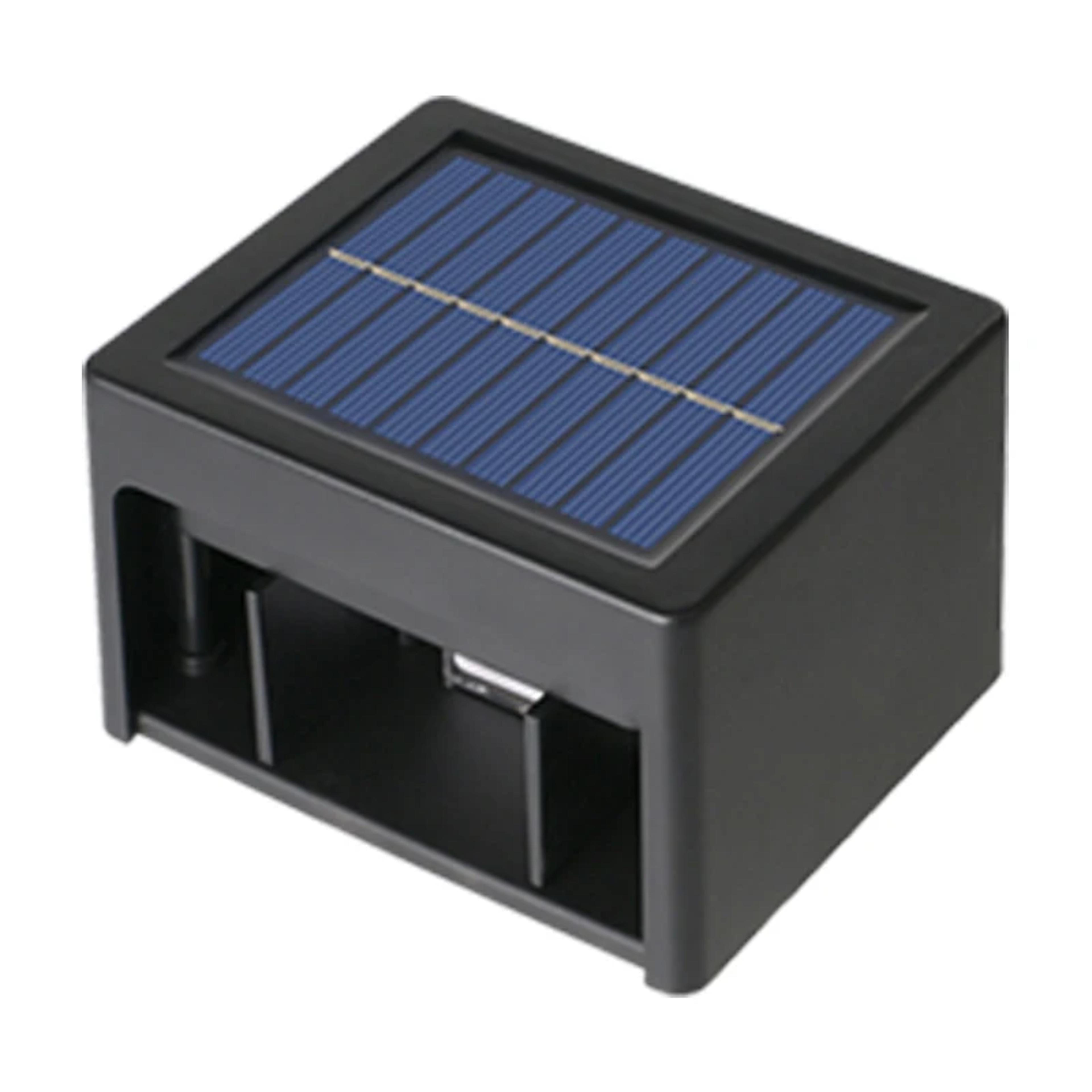led solar garden light, waterproof outdoor lighting, energy-saving sunlight lamp for balcony, stair, fence, and wall