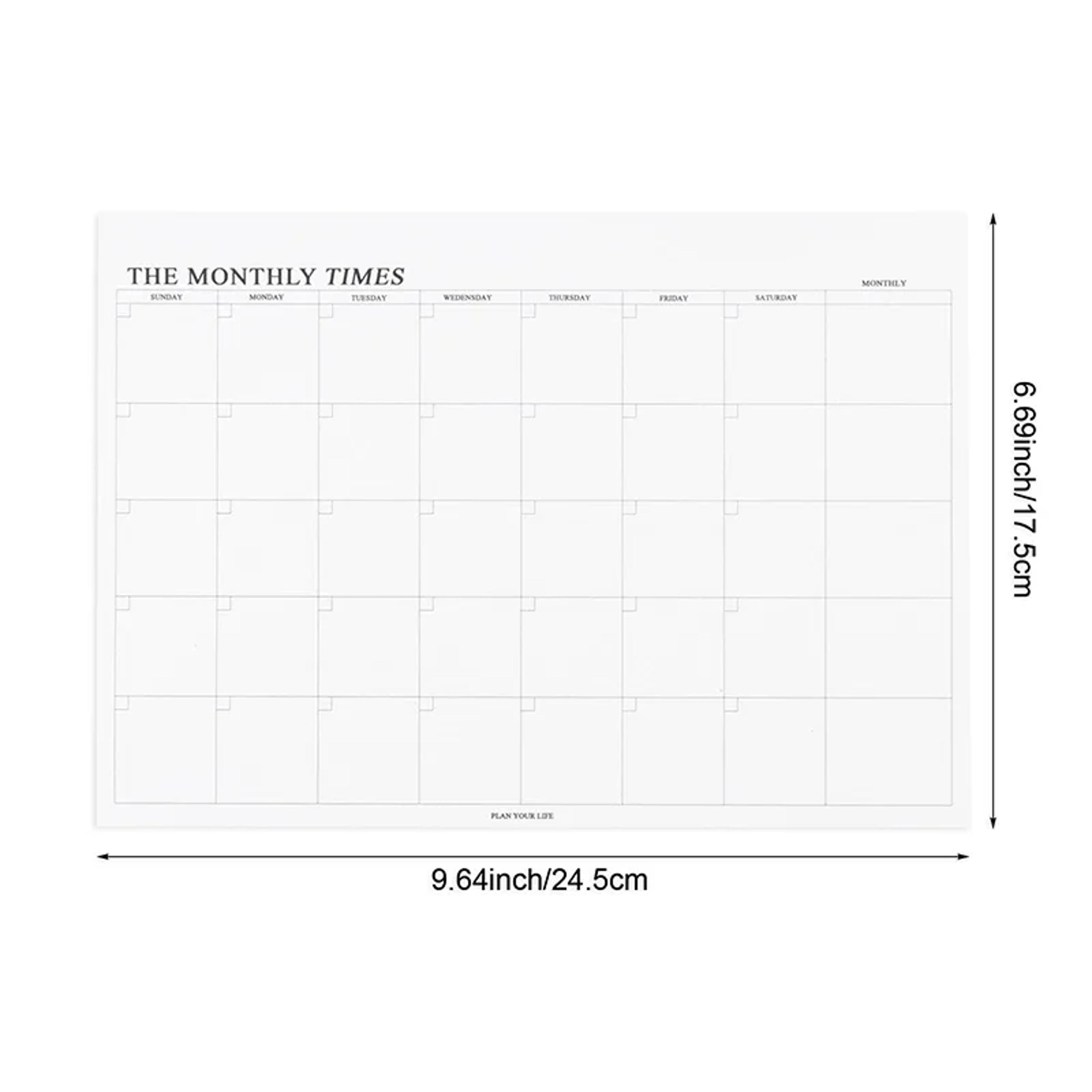 weekly planner, monthly undated agenda notebook, schedules study planner, stationery office school supplies