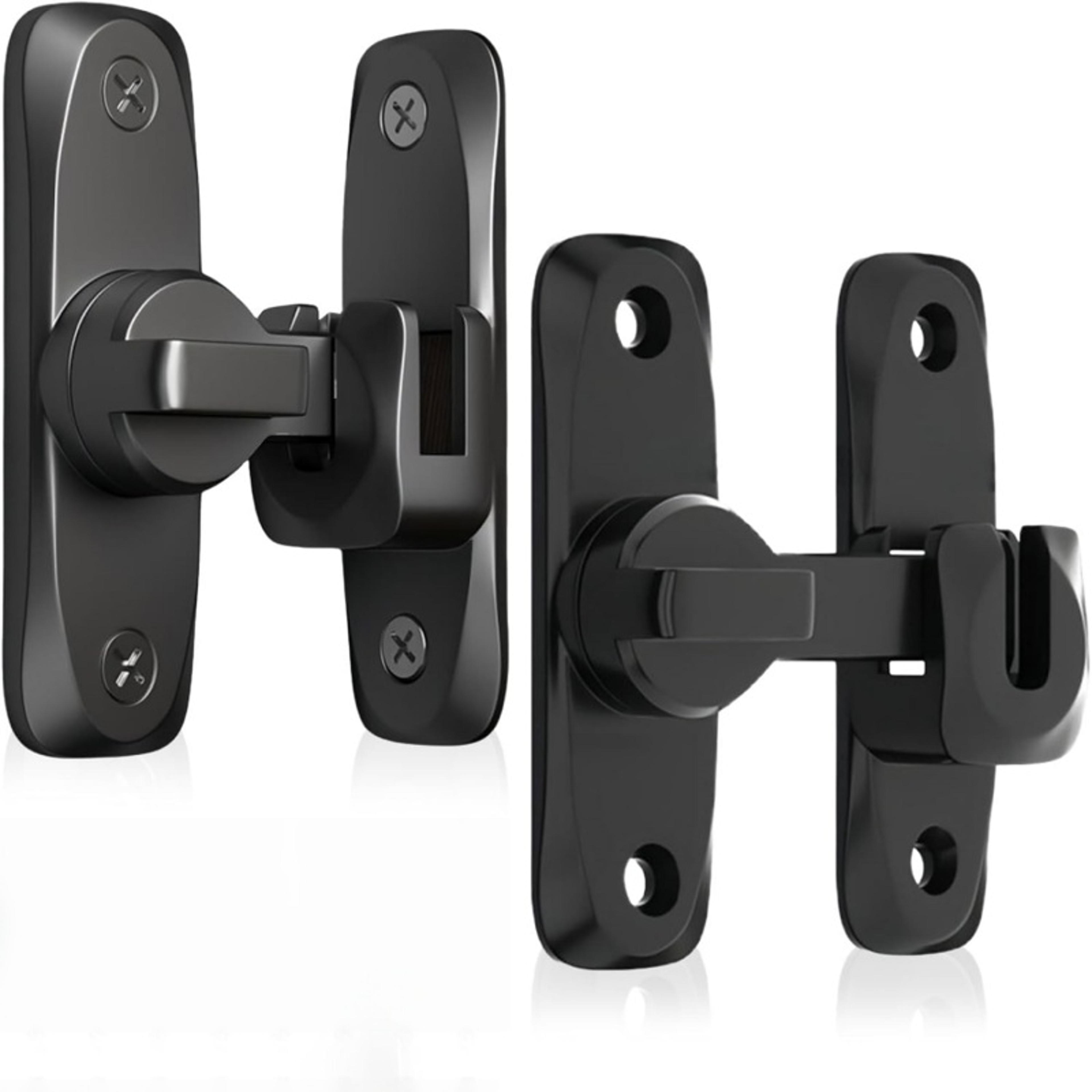 heavy-duty flip-up door latches, degree door lock, home security sliding door latch, anti-theft zinc alloy doors bolts