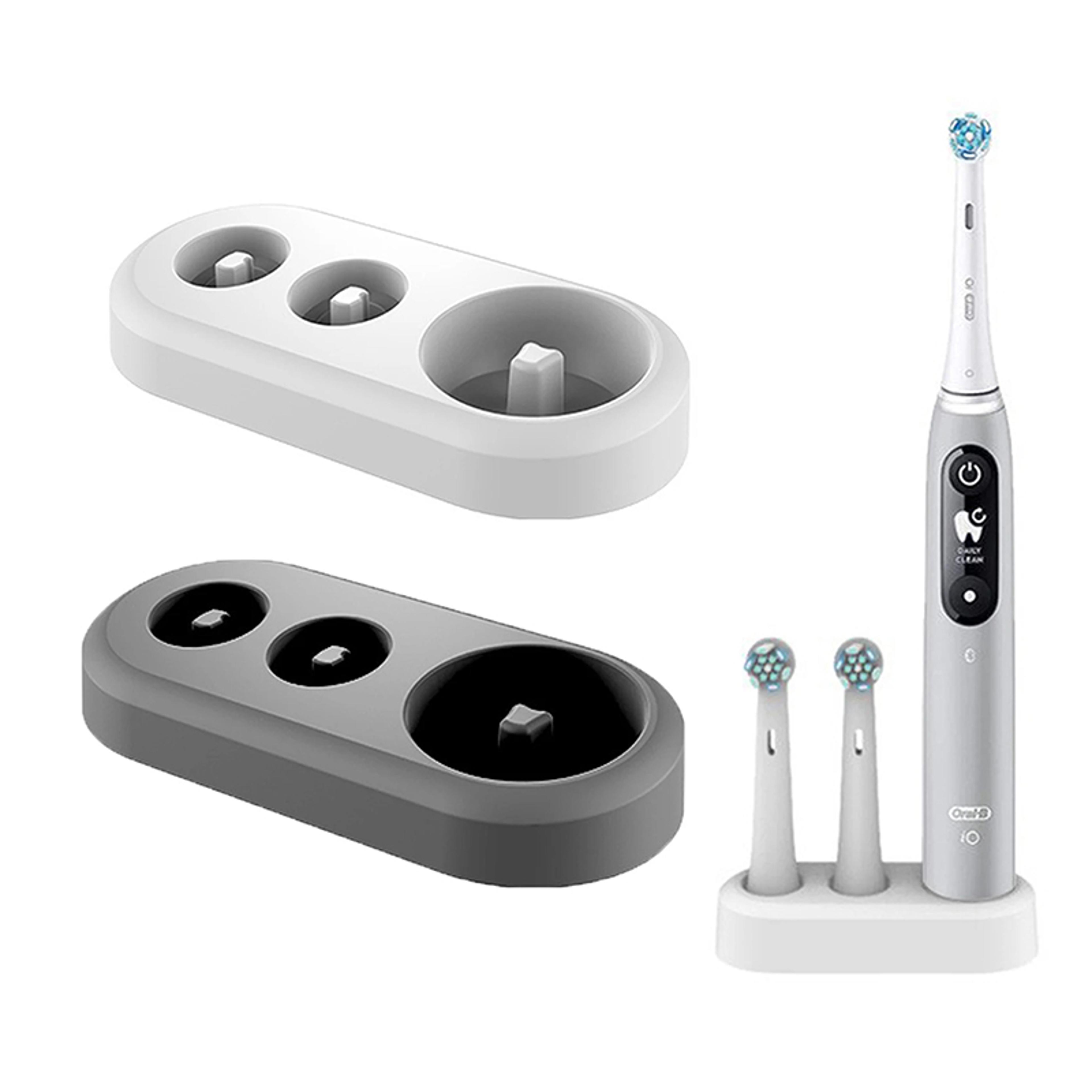 electric toothbrush holder, replacement stand base compatible with oral b, toothbrush organizer for bathroom storage