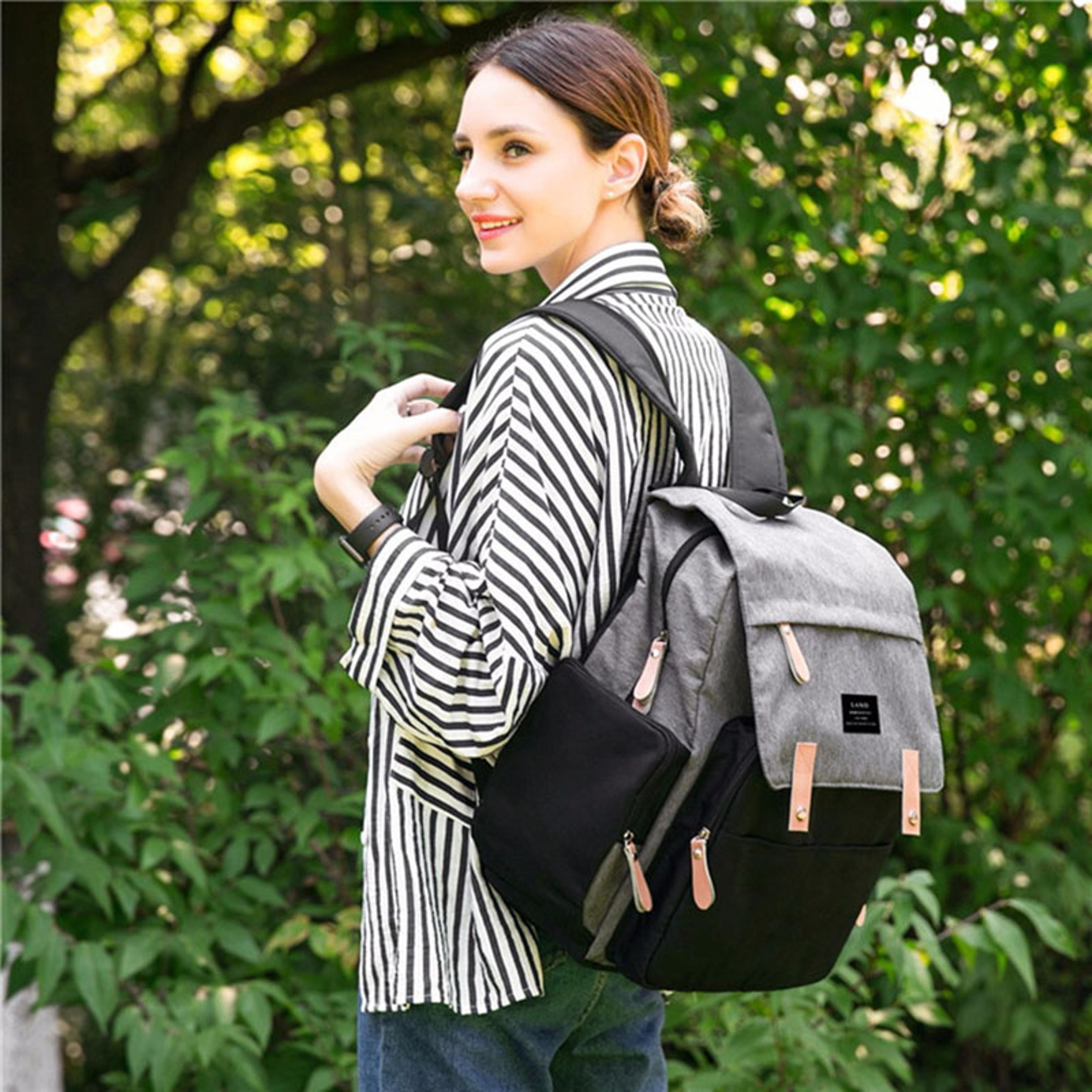 mommy diaper bags, mother large capacity travel nappy backpack with changing mat, convenient baby nursing bags