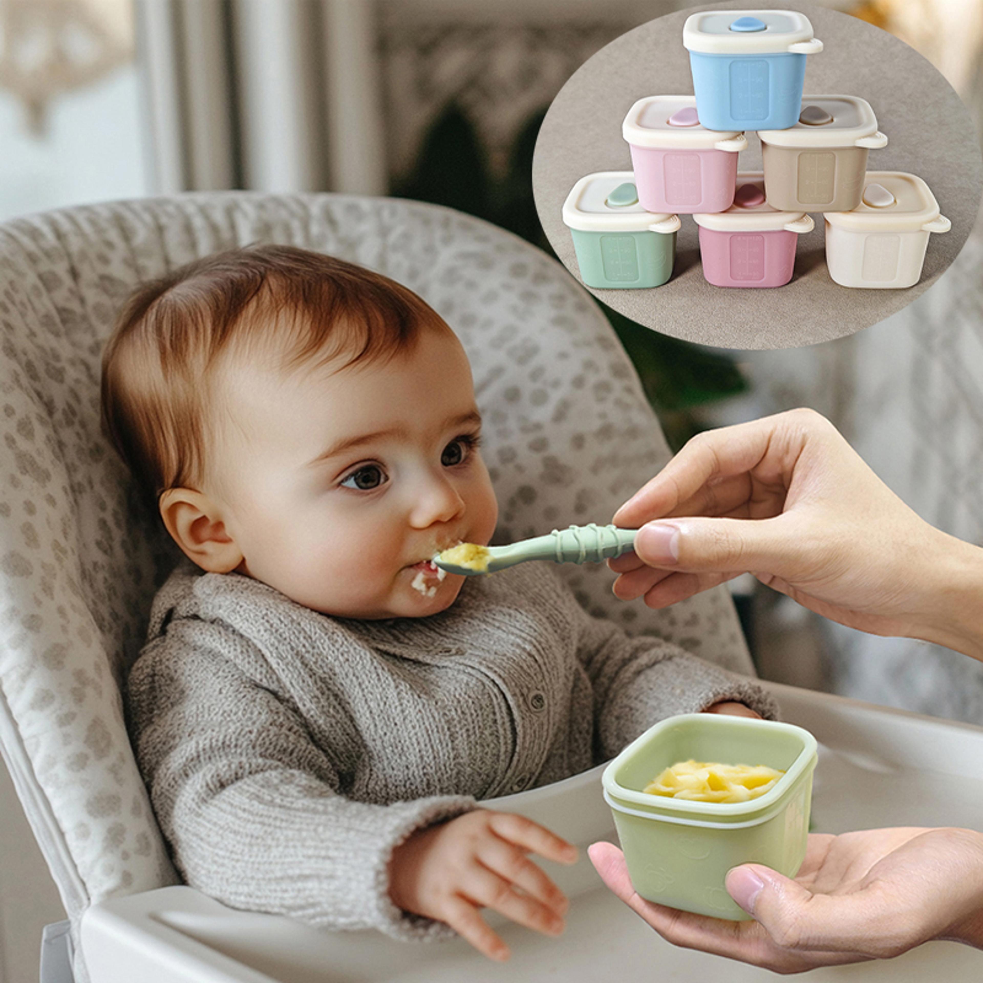 capacity baby milk powder container with strap, portable snack box, stack able food storage box, baby formula