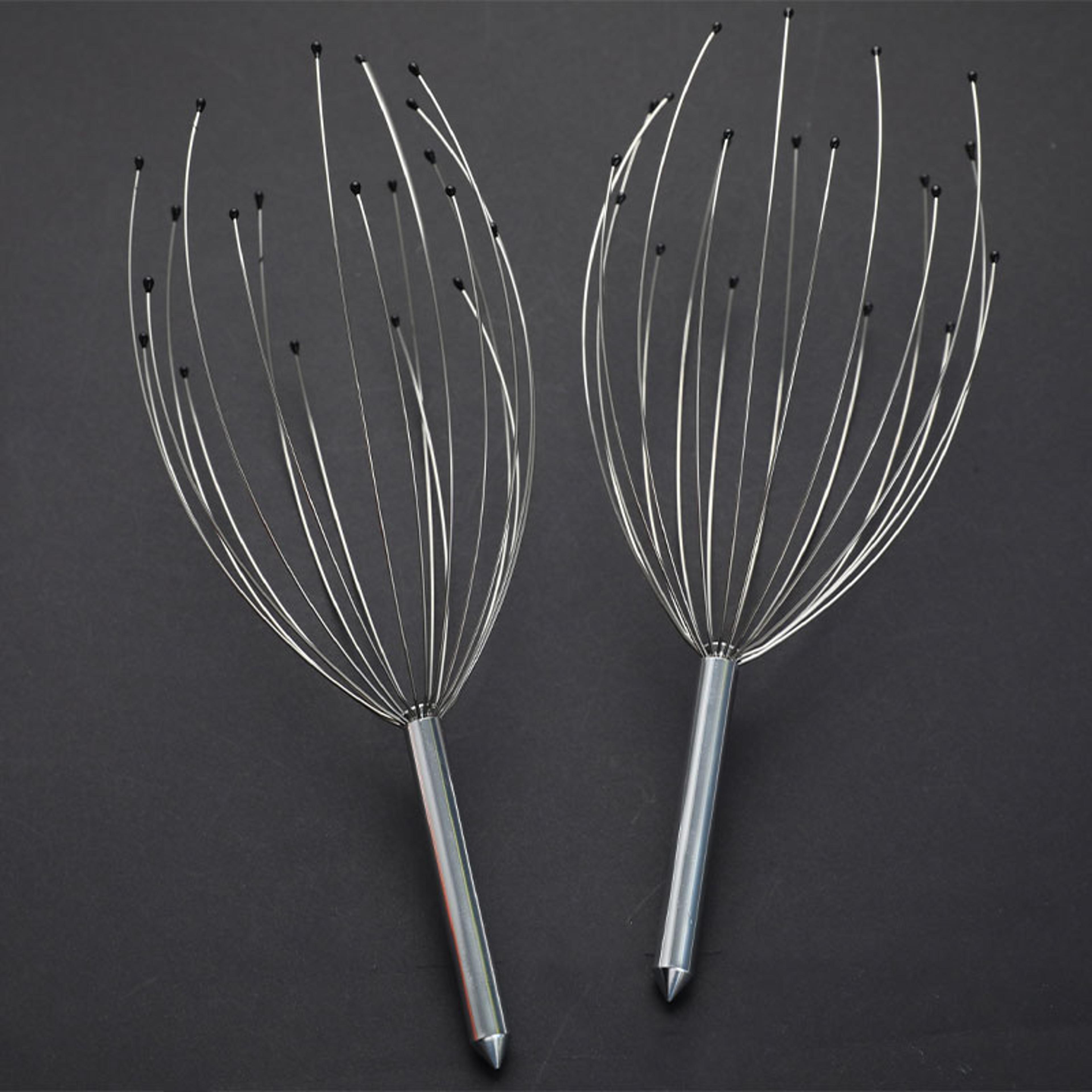 head scratching massage claws, octopus head massager, scalp scratcher, small soul extraction extractor