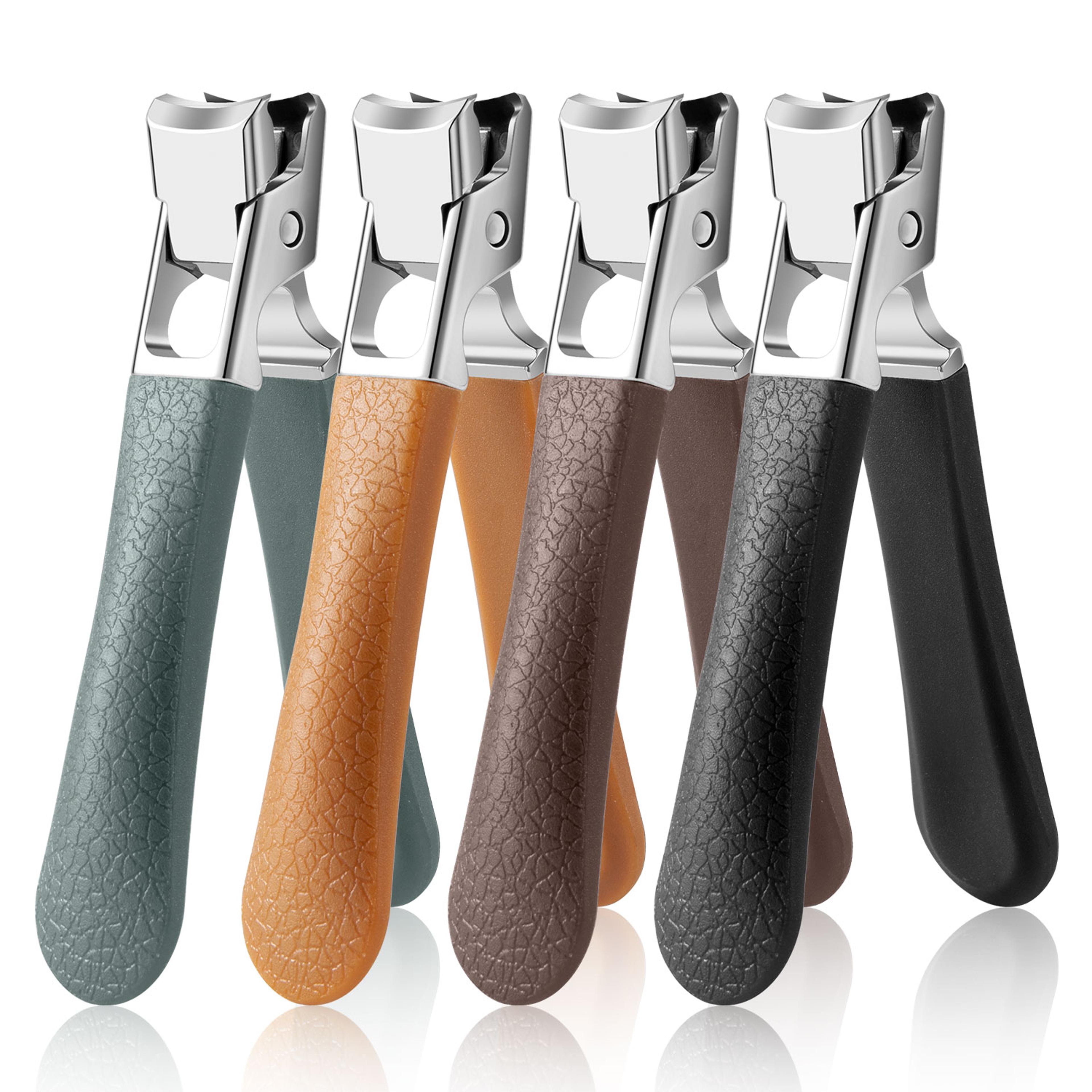 clipper for thick nails, heavy-duty large jaw opening, unisex manicure tools, for finger nails and toe nails