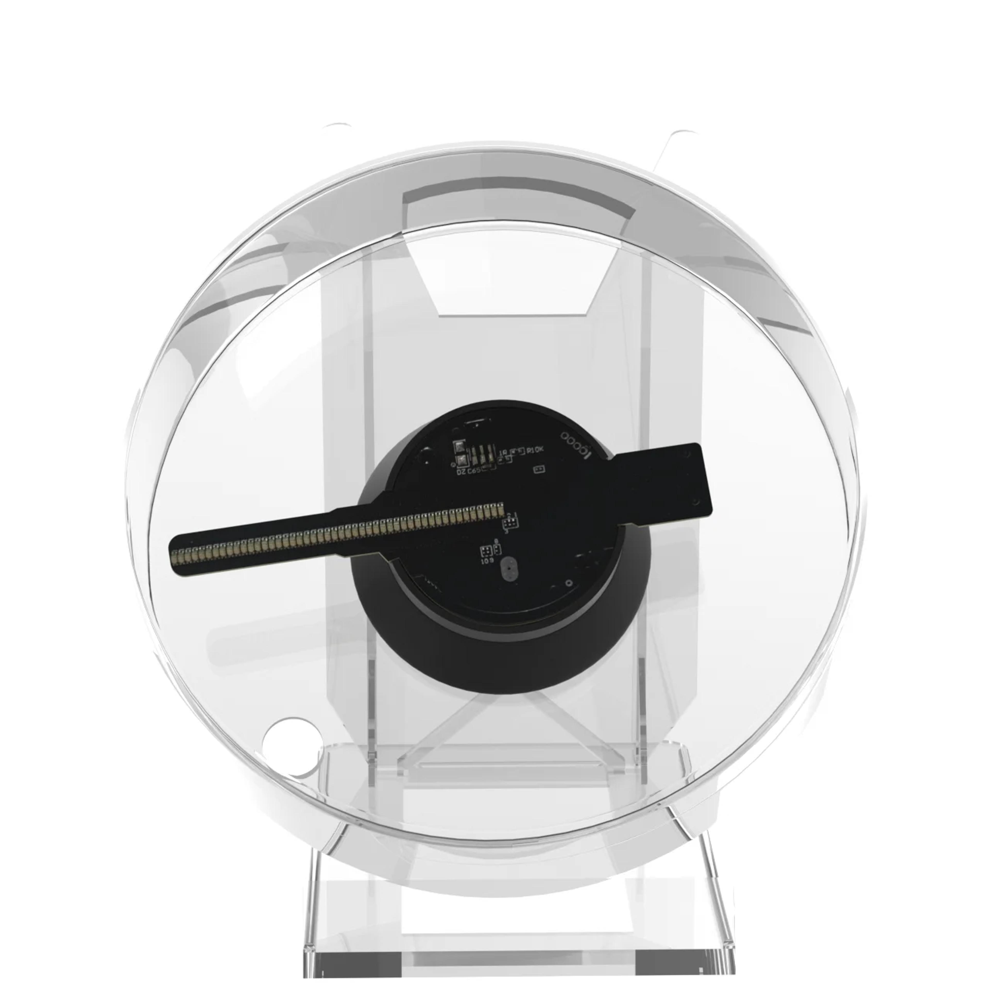 usb powered hologram fan mini projector, advertising display light, christmas festival party atmosphere decor