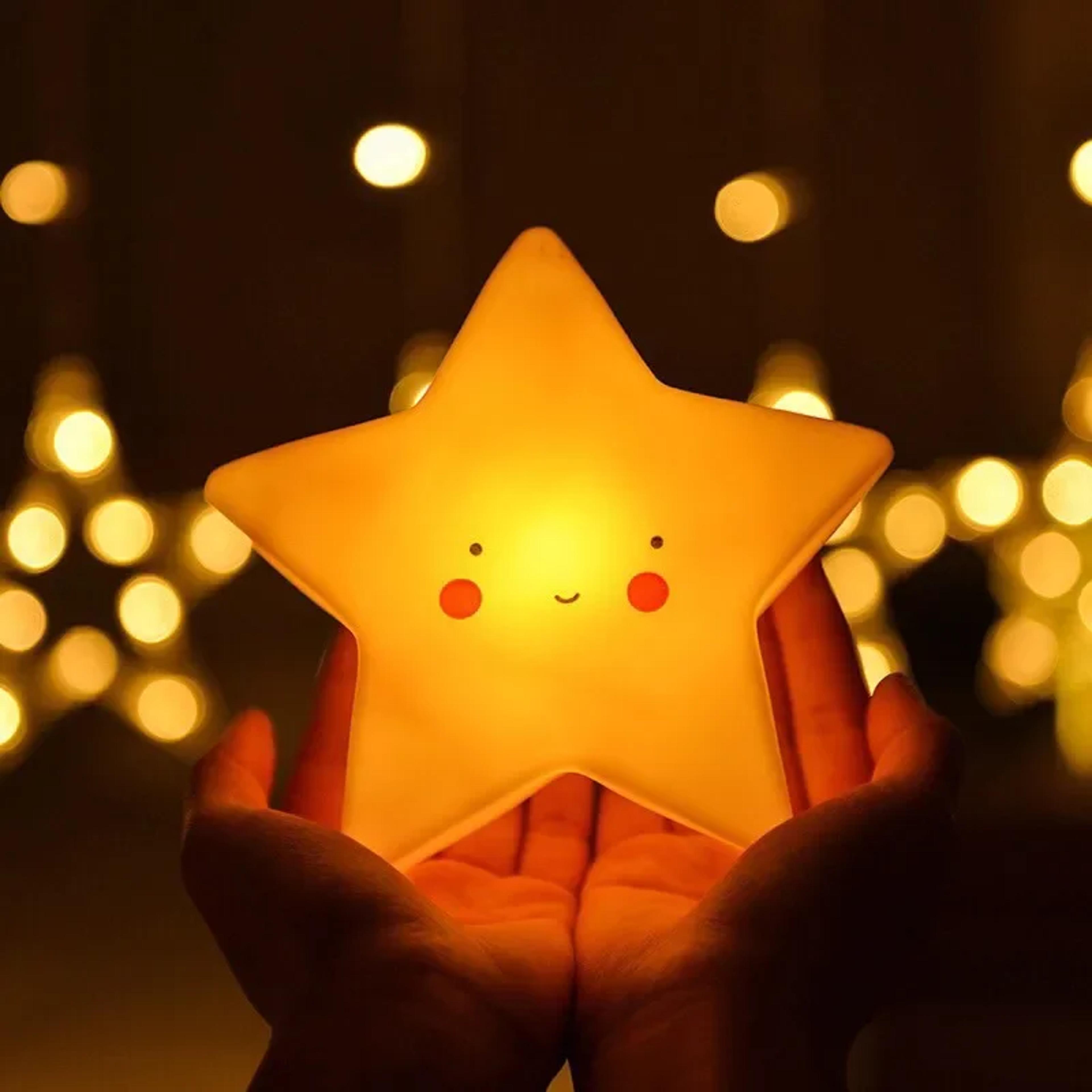 night light cartoon fantasy mini led star moon interior lighting, baby room decoration, children gift toy night lamp