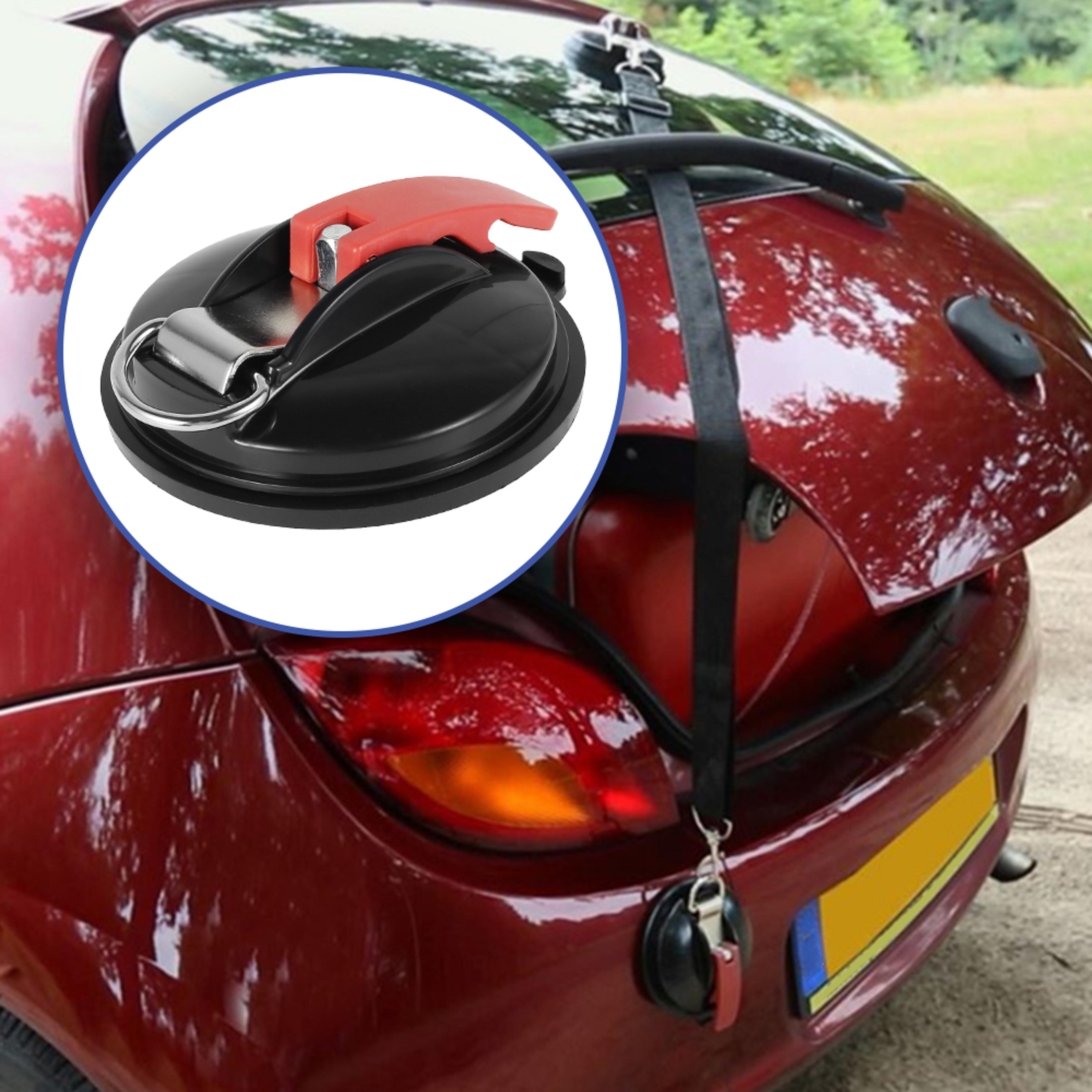 multi functional heavy duty suction cup device, tie tensioner down for luggage, tarps, tents, camping, car van