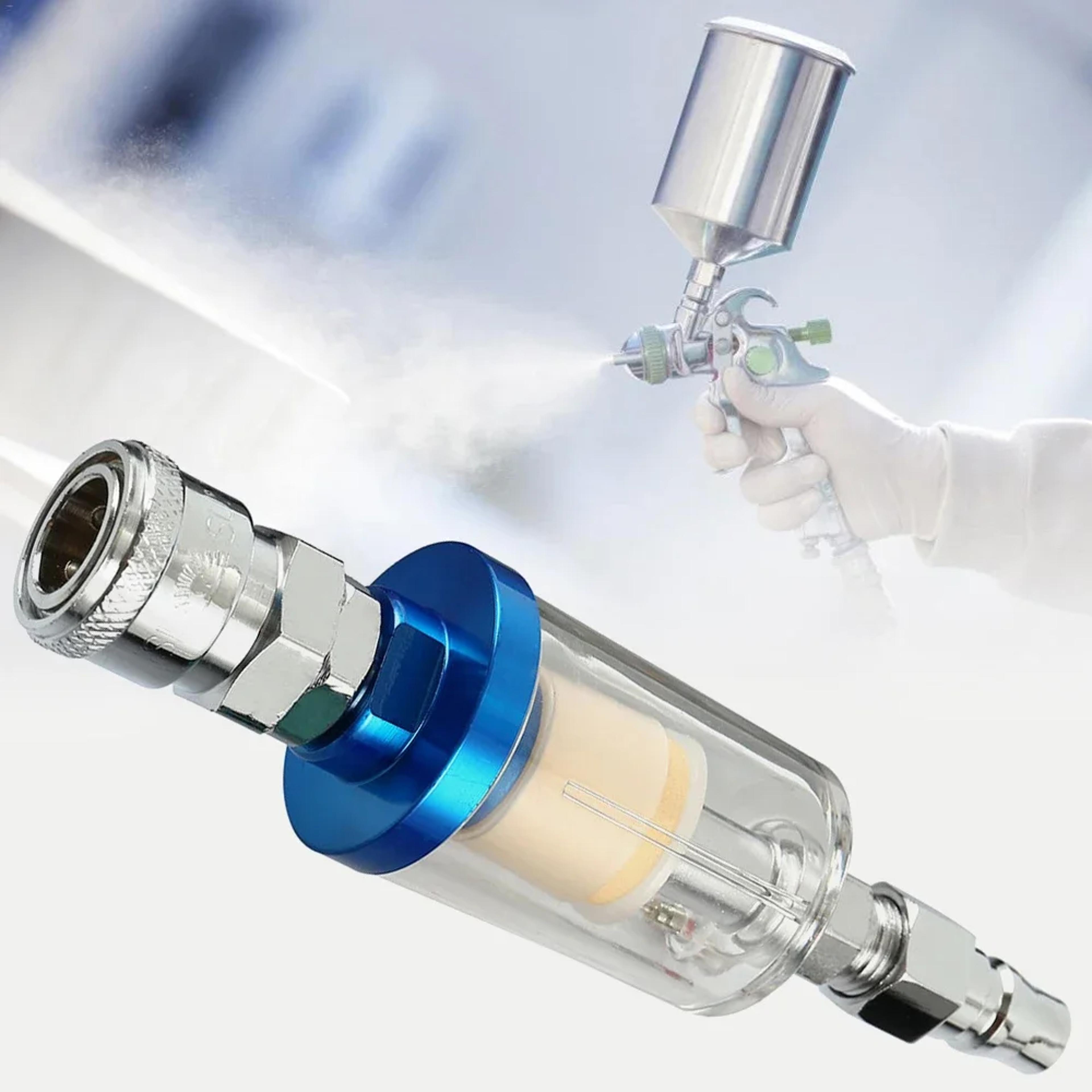 air oil water separator filter kit, air compressor tool, clear water trap, moisture separator filter for spray guns