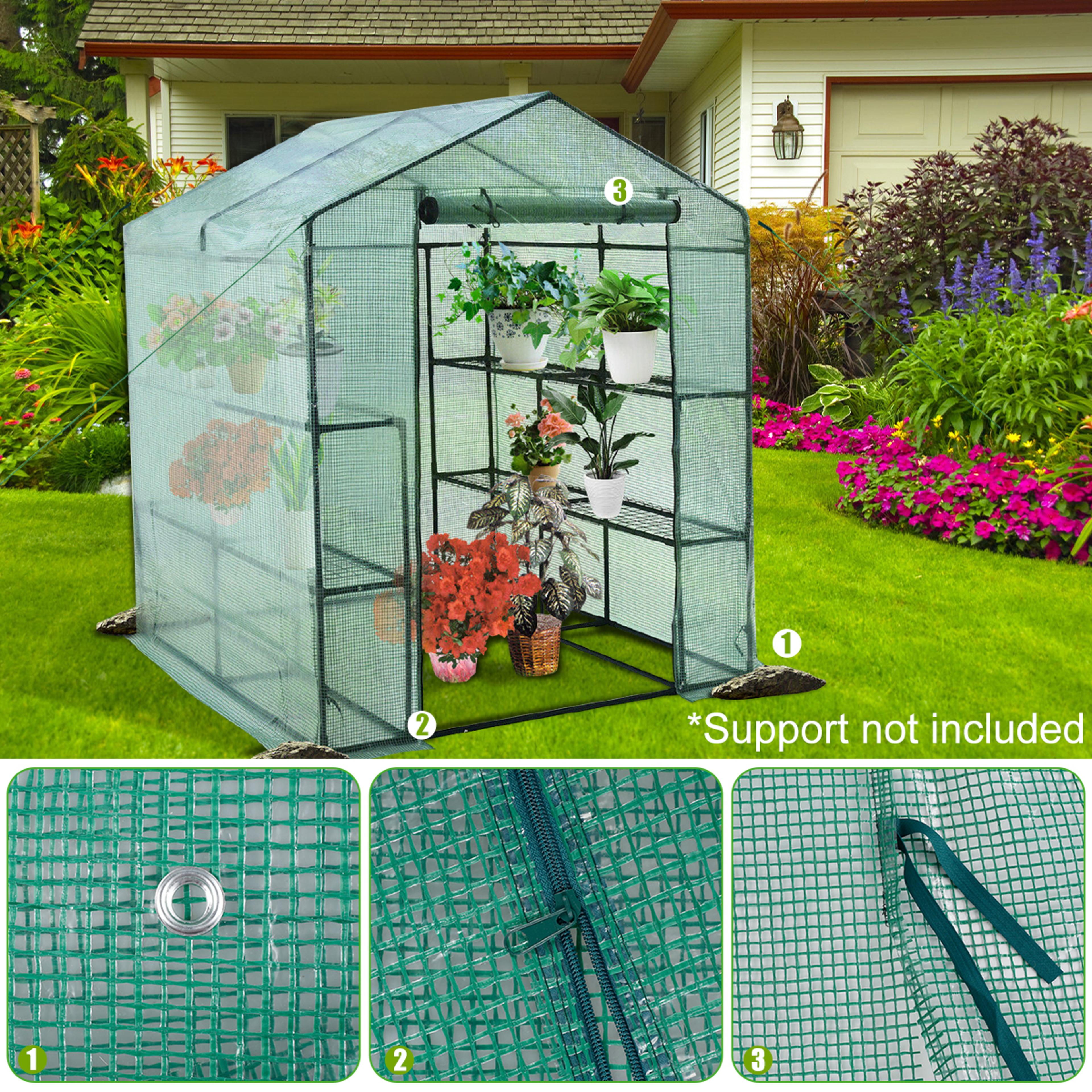 pvc tarpaulin garden plant shed, waterproof awning, wind proof rainproof cloth for balcony windows, keep warm grid
