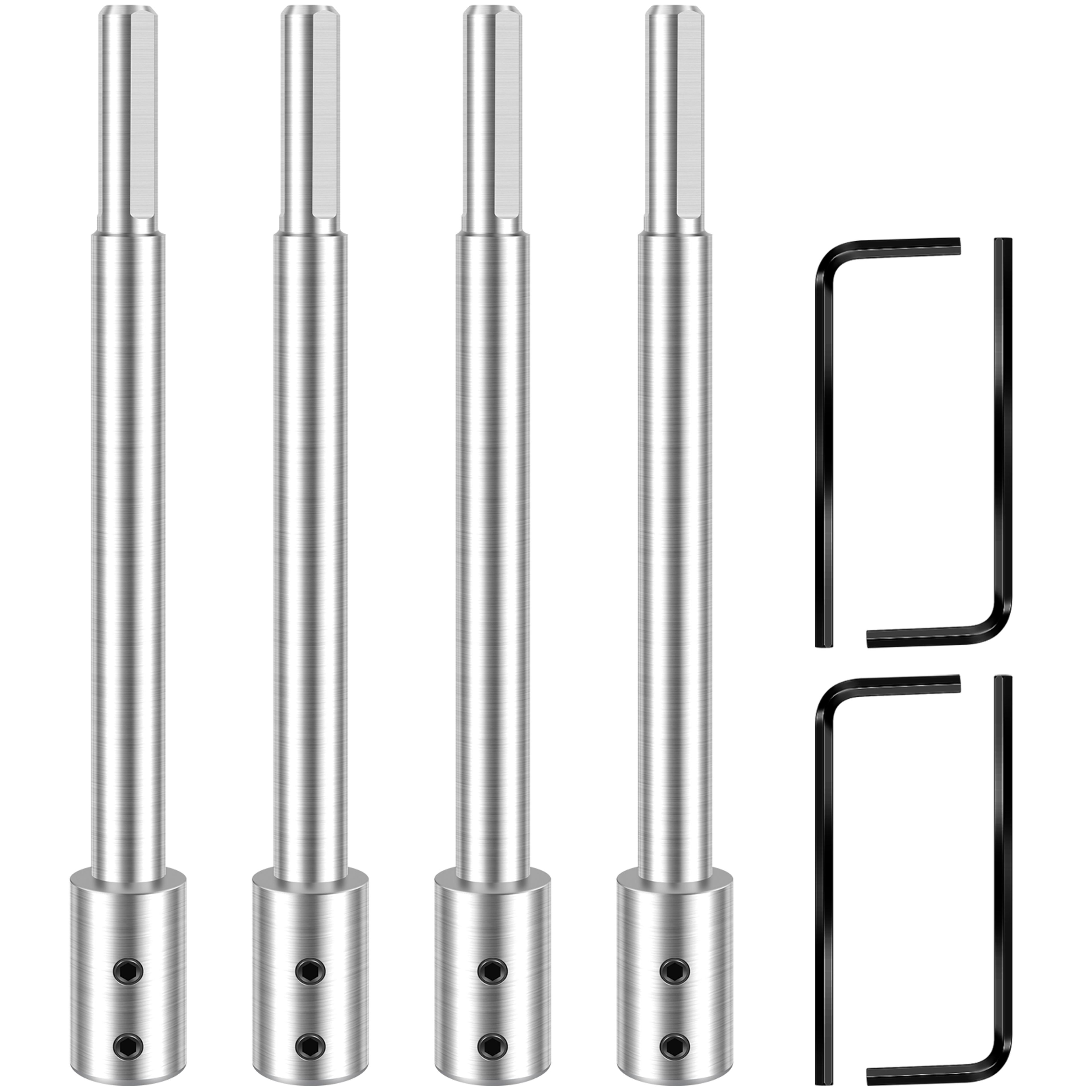 core bit extension, 0.36inch hex magnetic bit holder, durable drill driver sleeve adapter for electric drill
