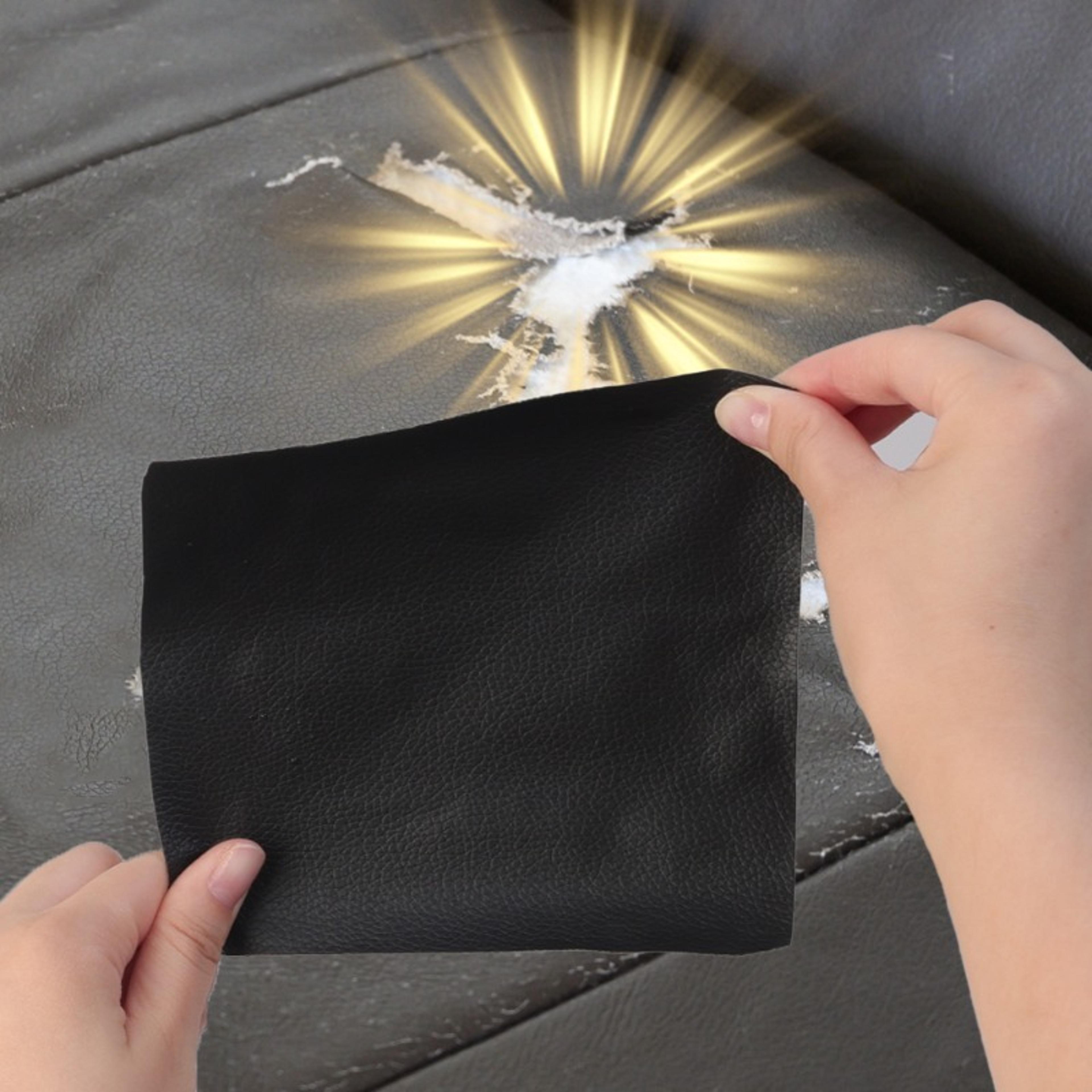 leather repair tape, self-adhesive patches for sofa & car seat repair, waterproof furniture restoration sticker
