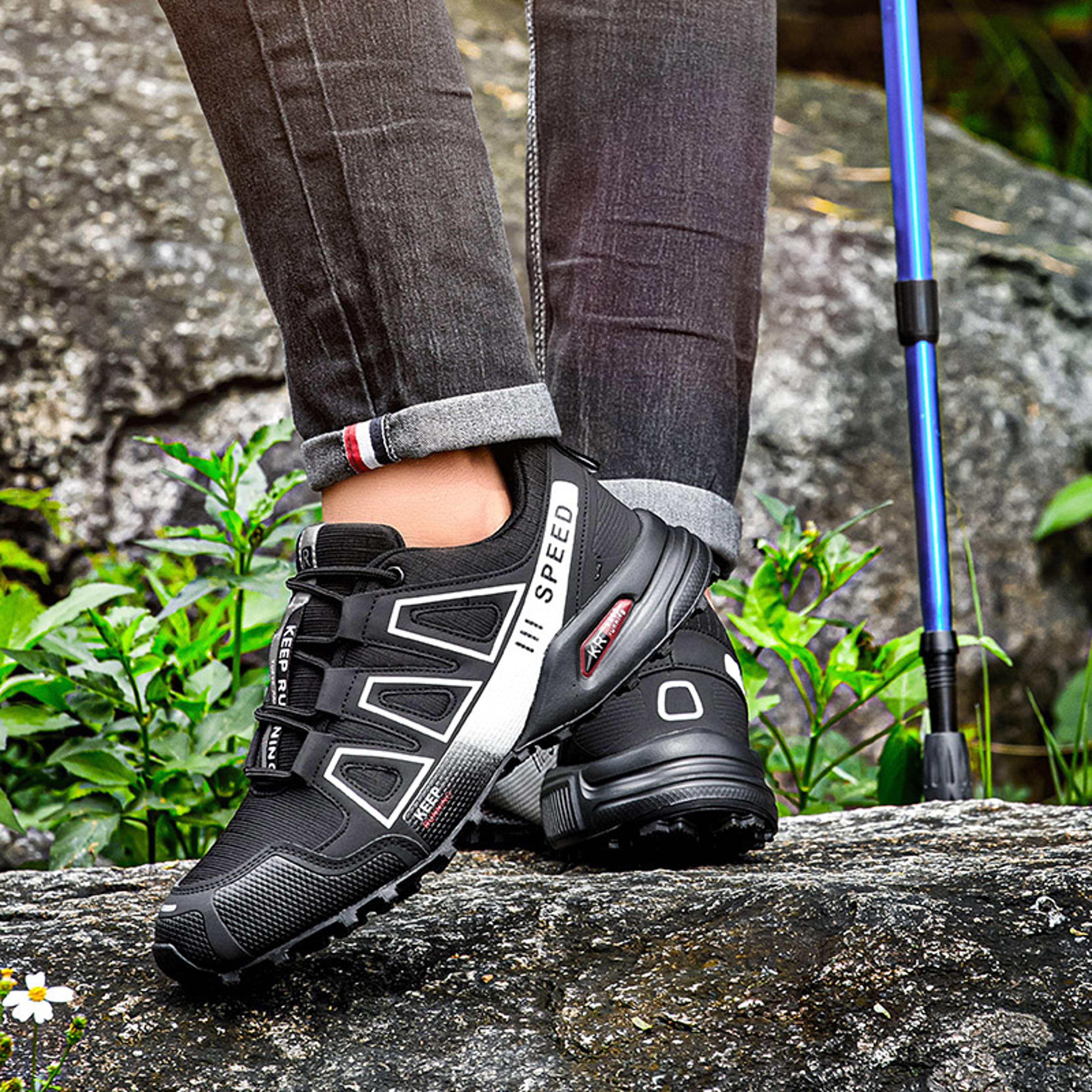 waterproof men cycling shoes – durable non-slip road & mountain bike footwear