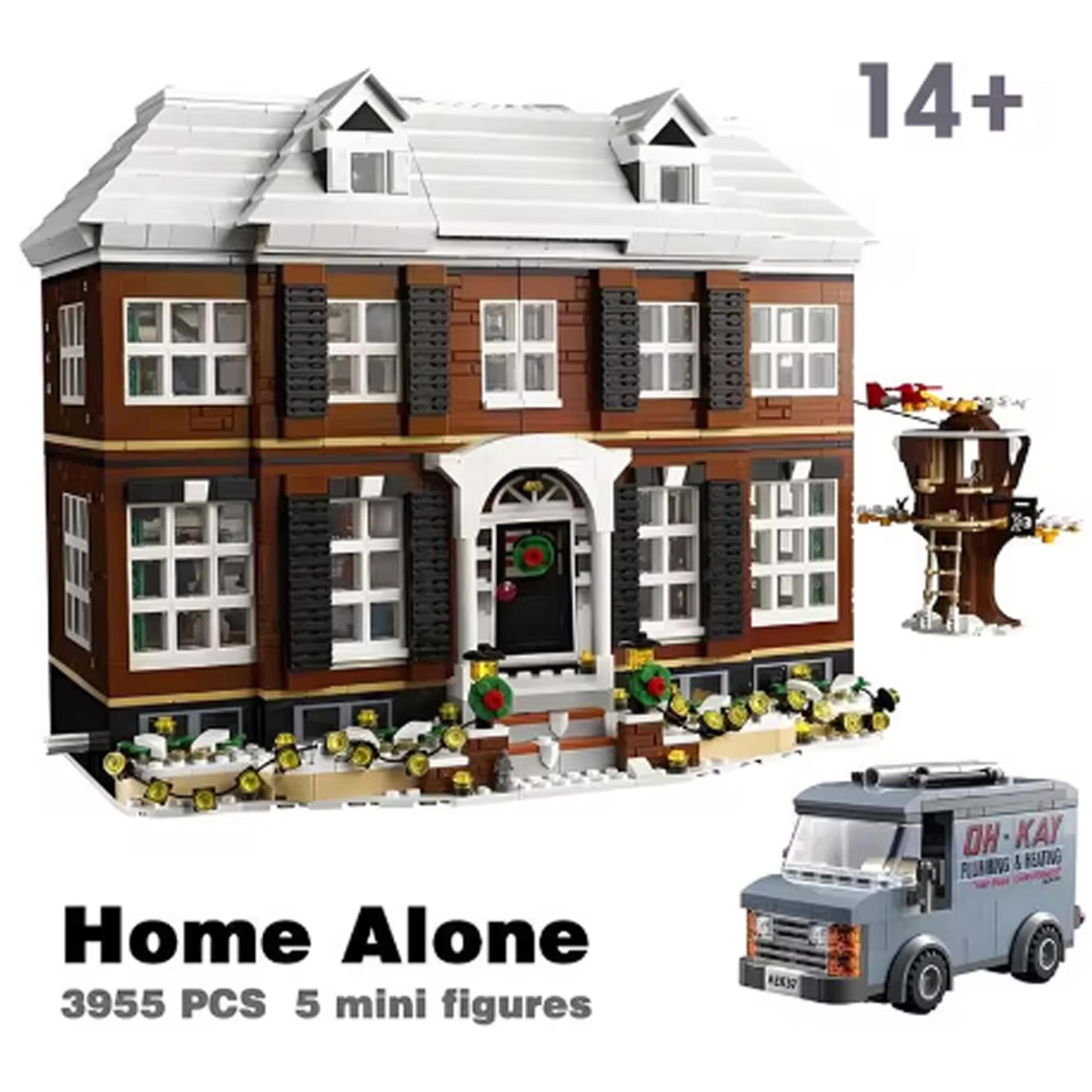 home alone house set, creative holiday gift for kids