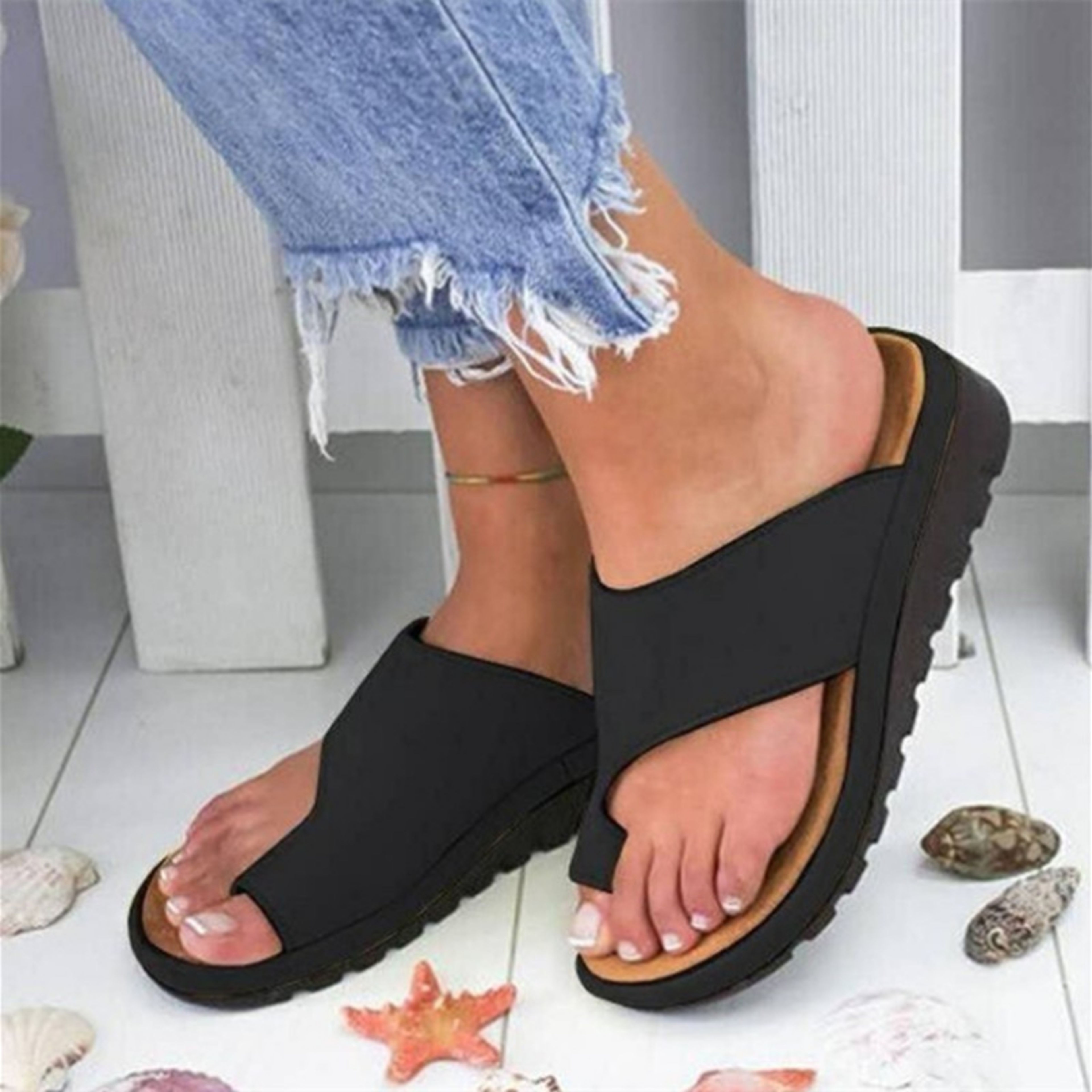 bunion corrector sandals for foot pain relief and comfortable walking