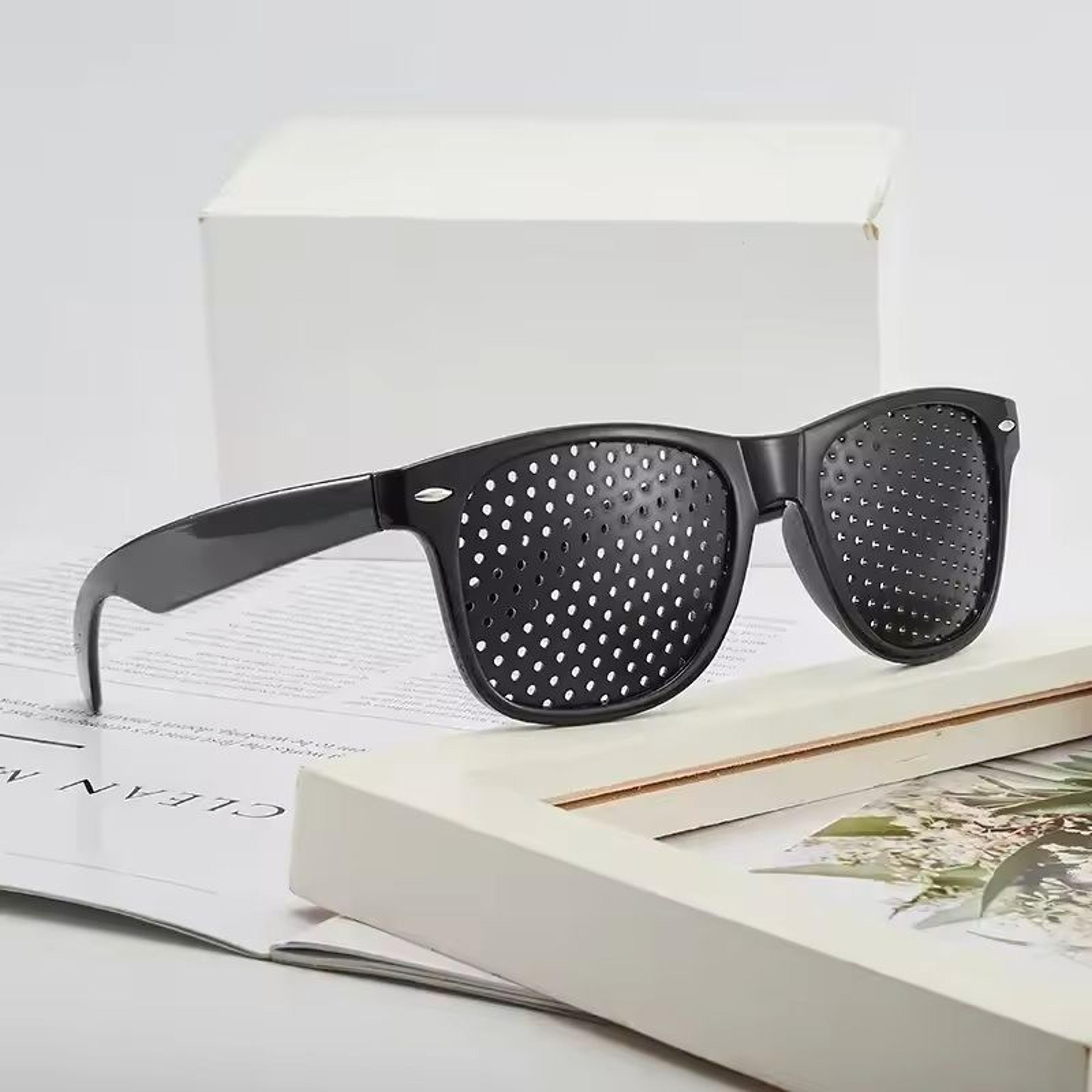pinhole vision training glasses for eyesight correction and eye fatigue relief