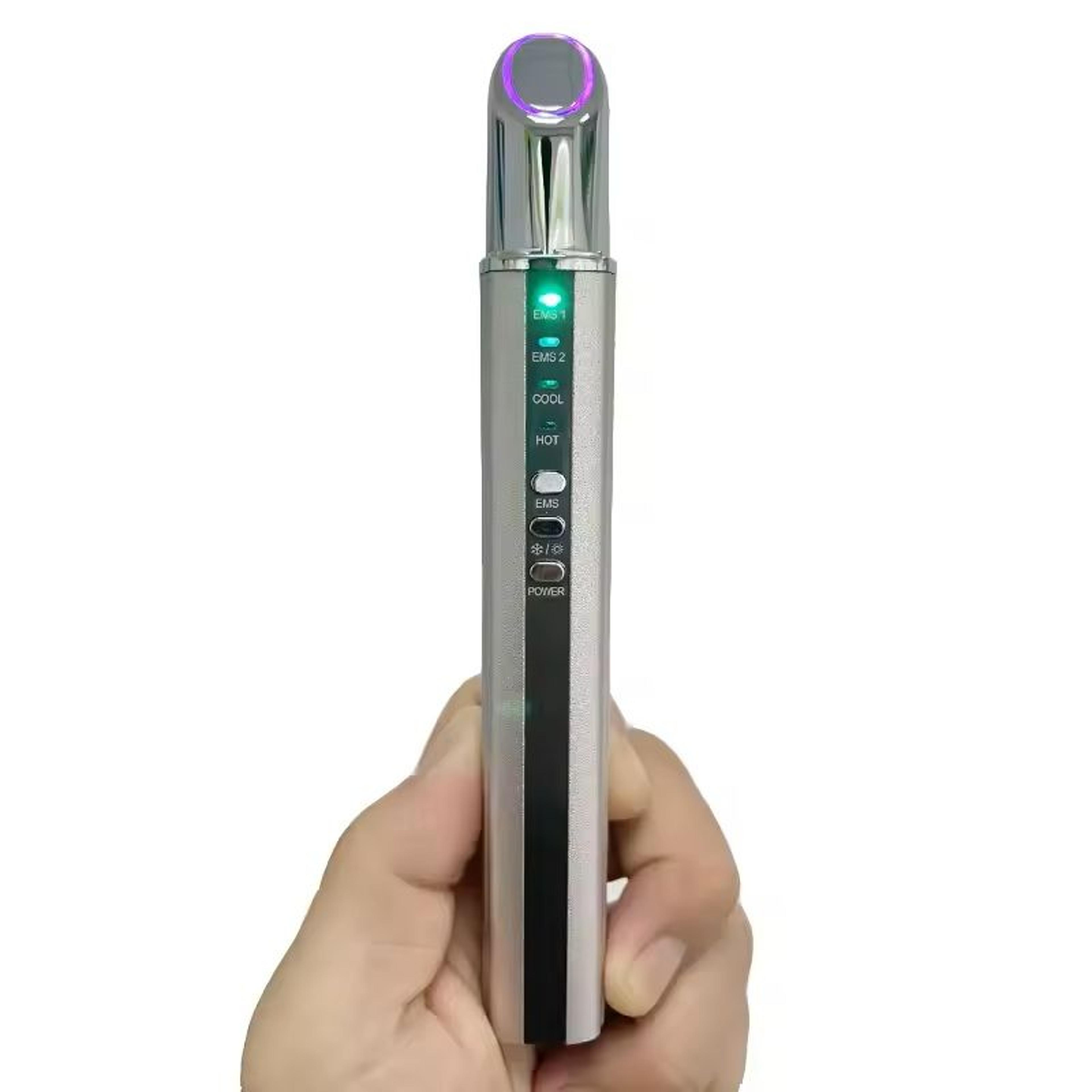 eye and lip vibration massager for skin lifting and wrinkle reduction