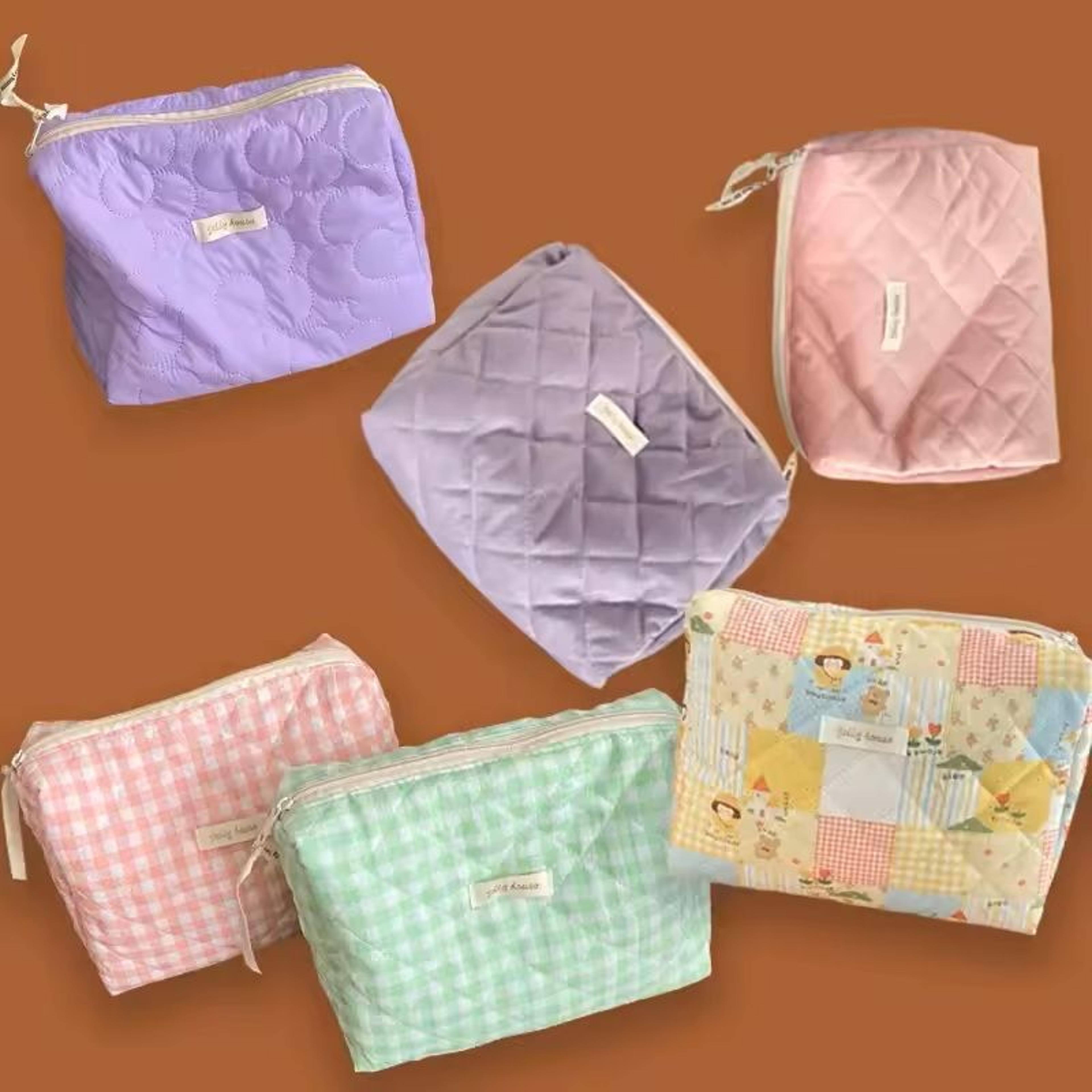 large capacity travel cosmetic bag – zippered makeup & toiletry organizer