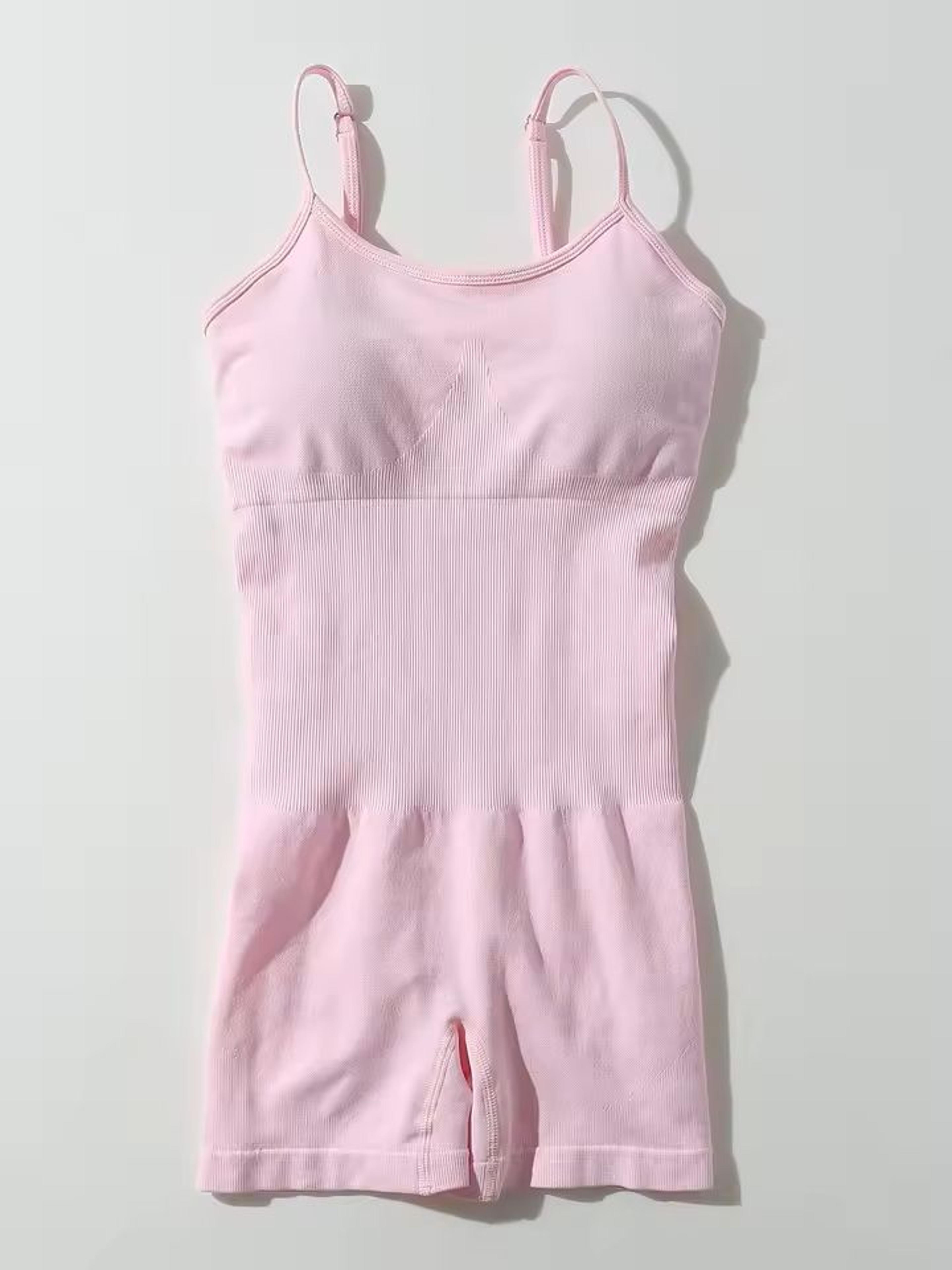 seamless one-piece fitness bodysuit – peach lift quick-dry yoga wear