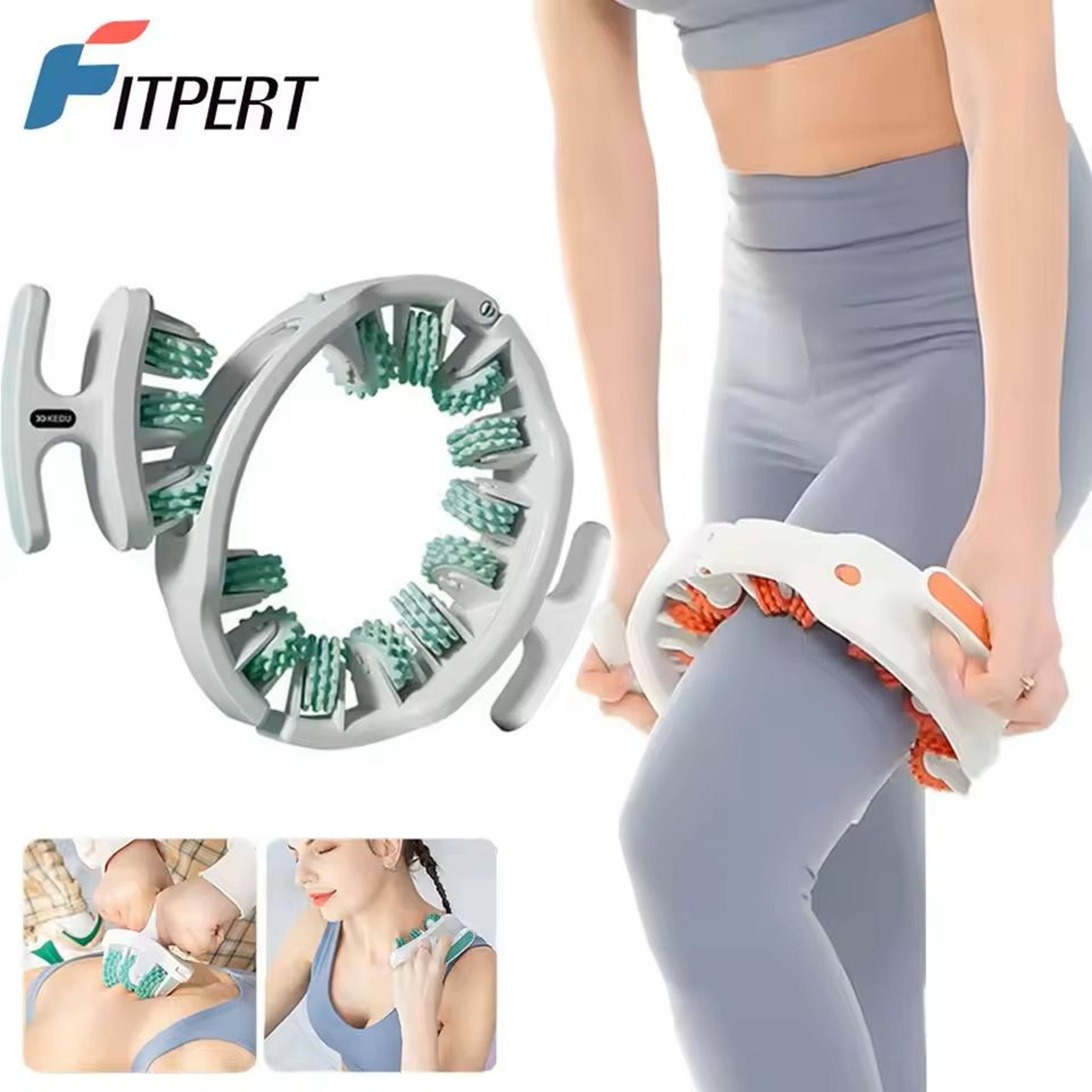 manual leg roller massager for cellulite and muscle relief