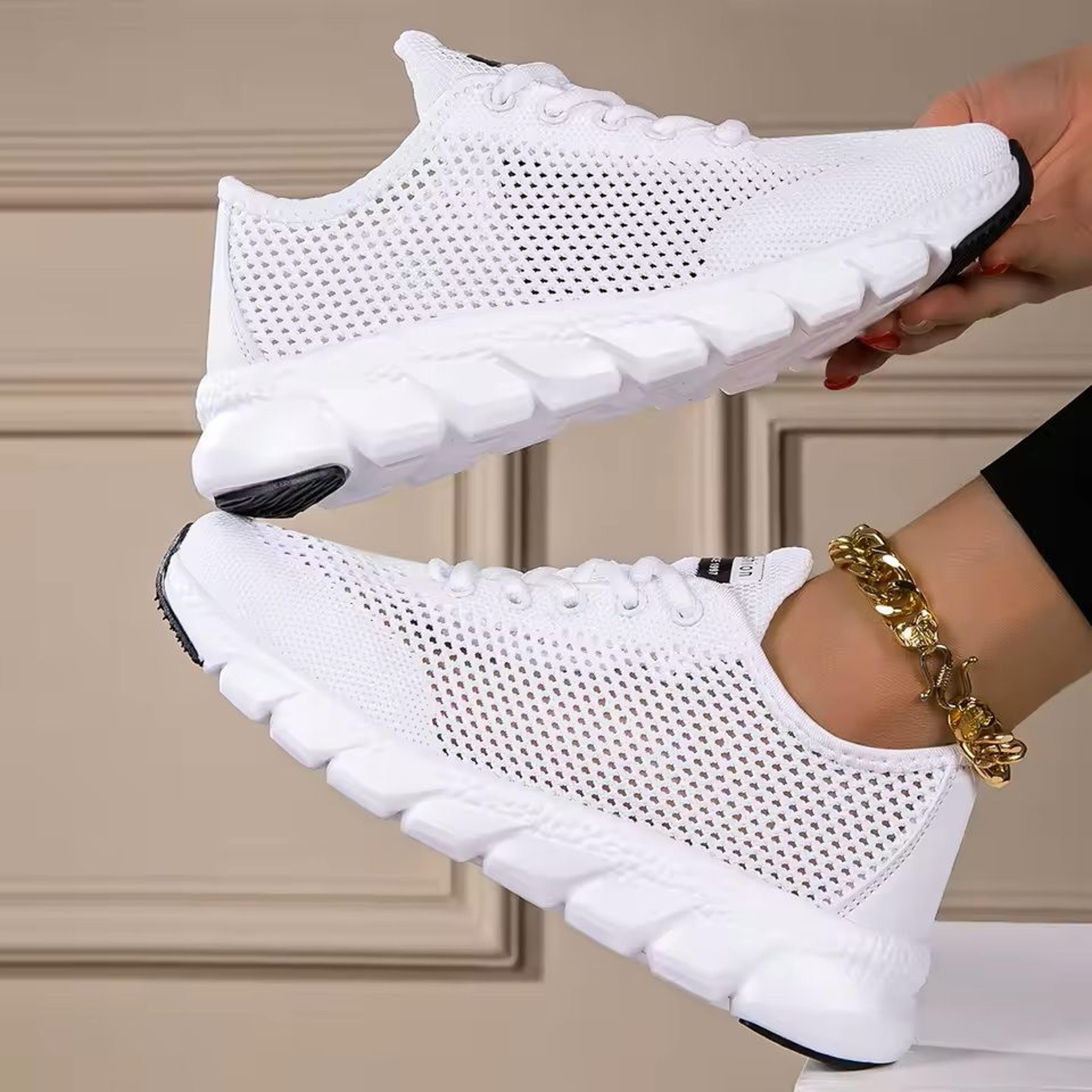 women's lightweight woven sports shoes for summer comfort