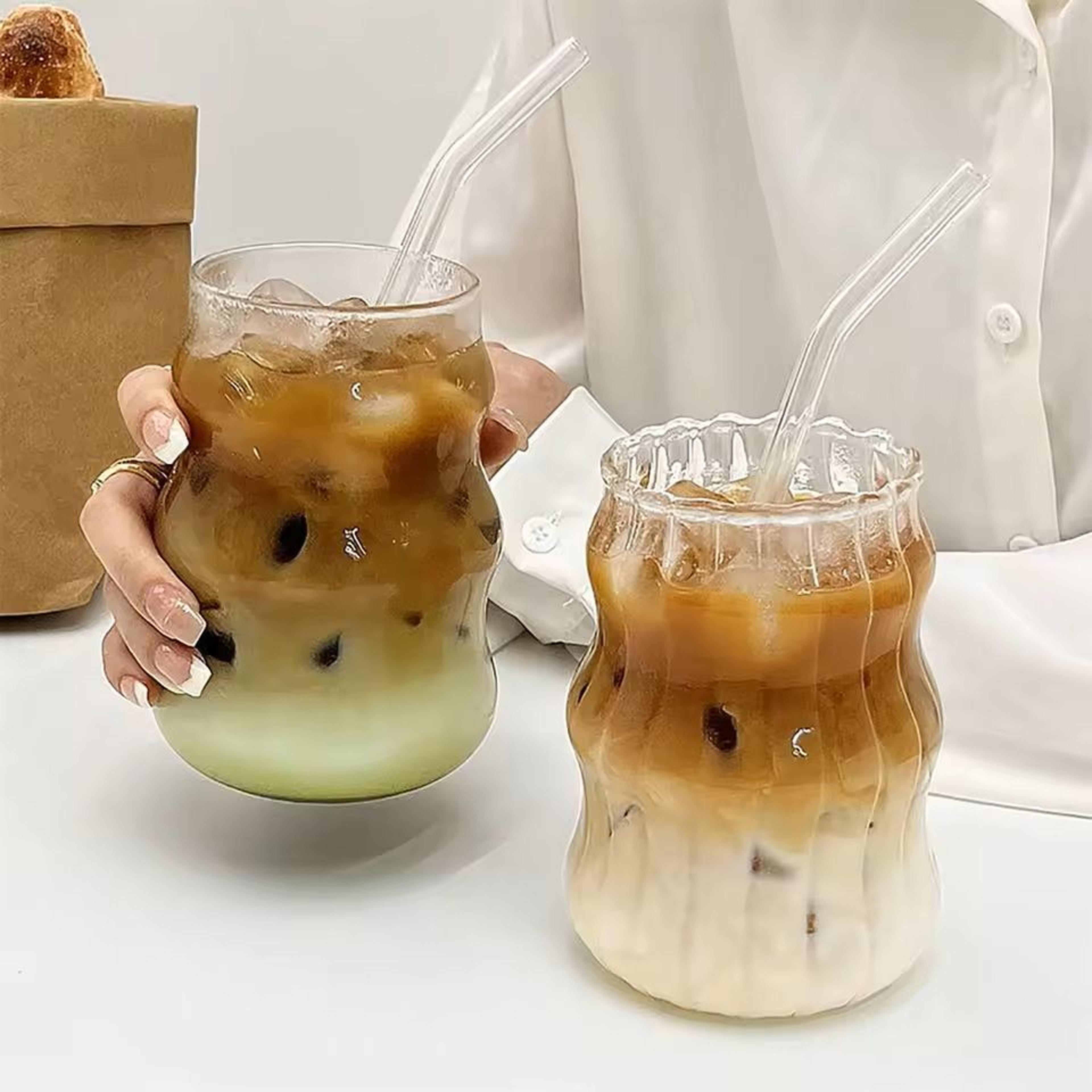heat resistant 530ml glass tumbler for coffee, tea, juice