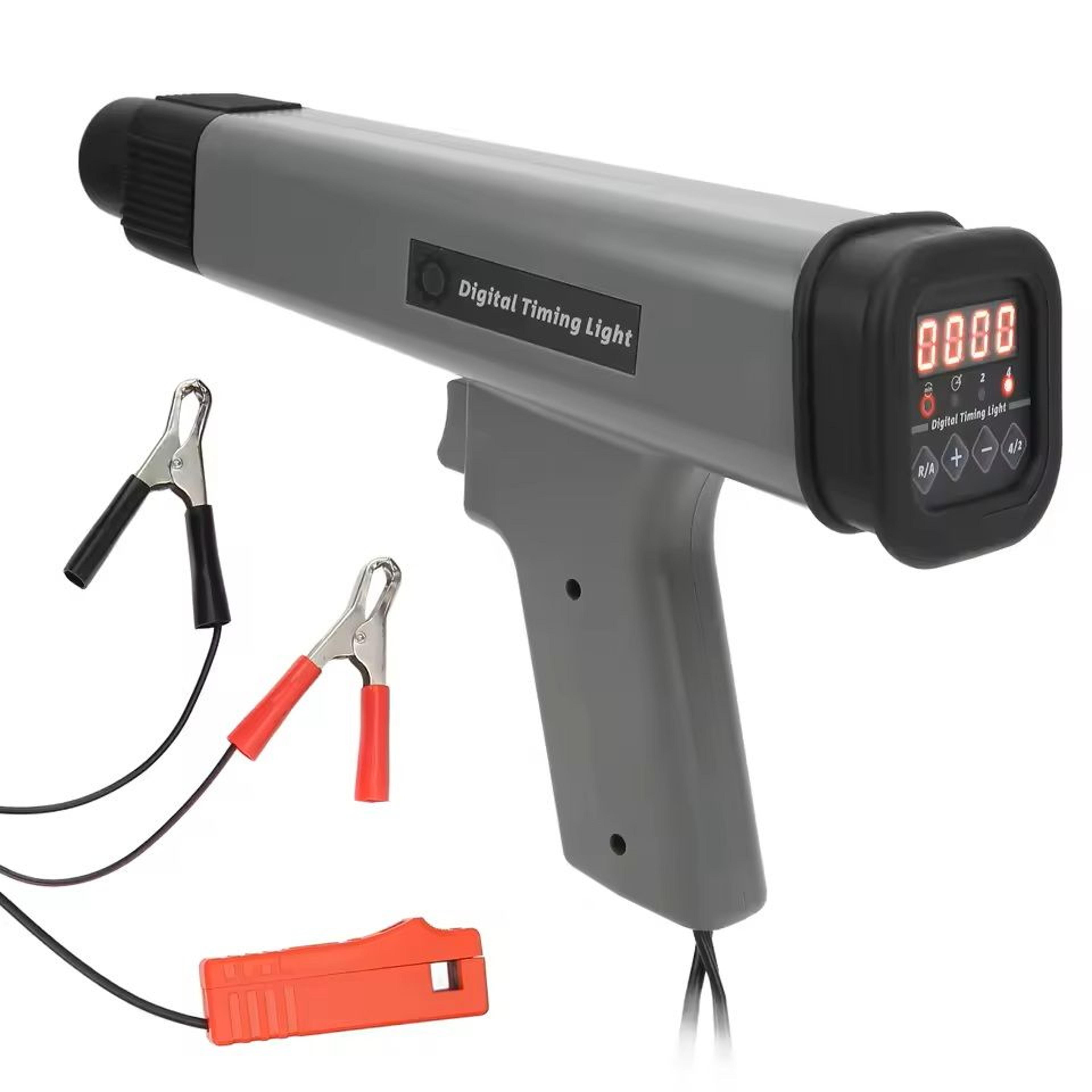 digital engine timing light for car and motorcycle ignition