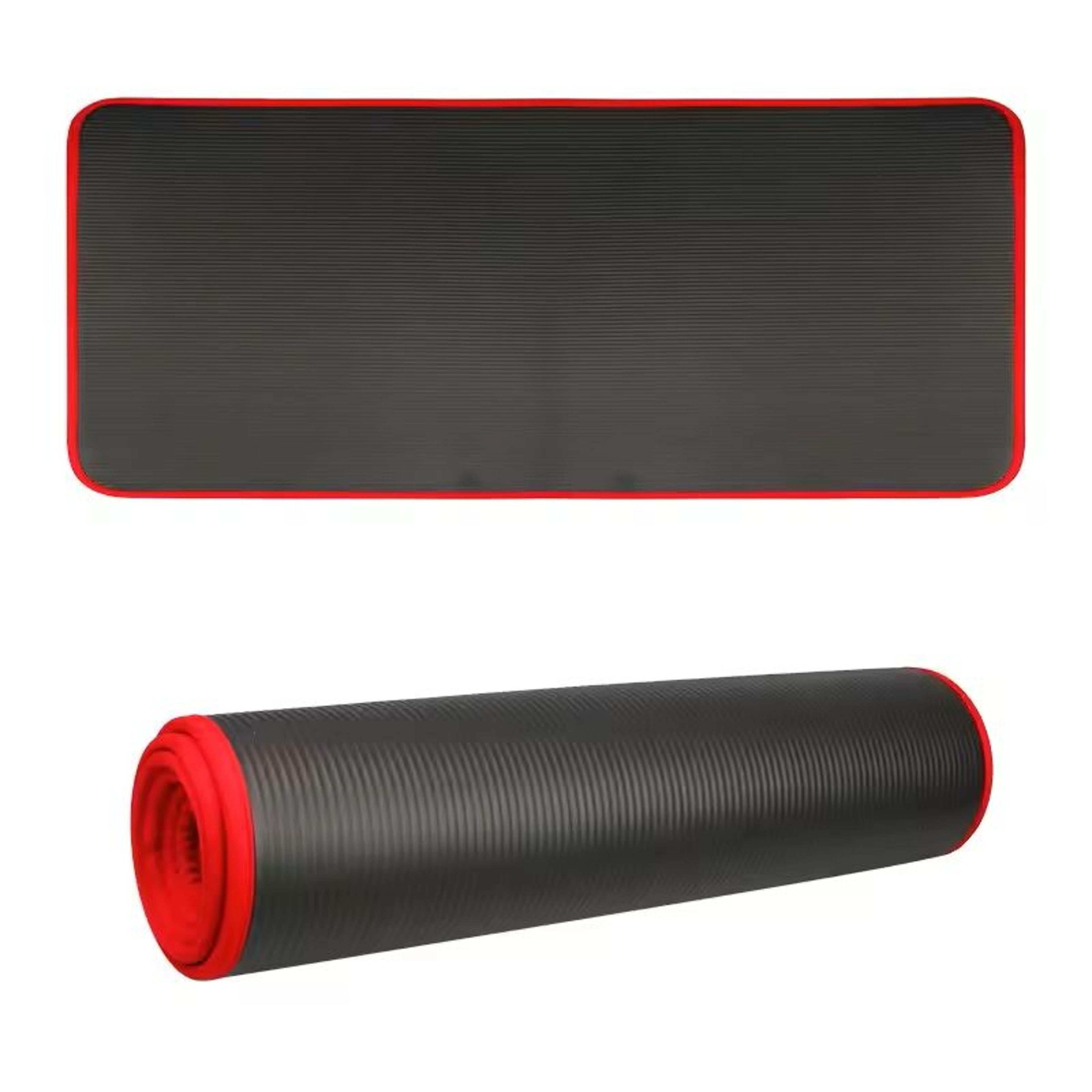 extra thick non-slip yoga mat with carrying strap